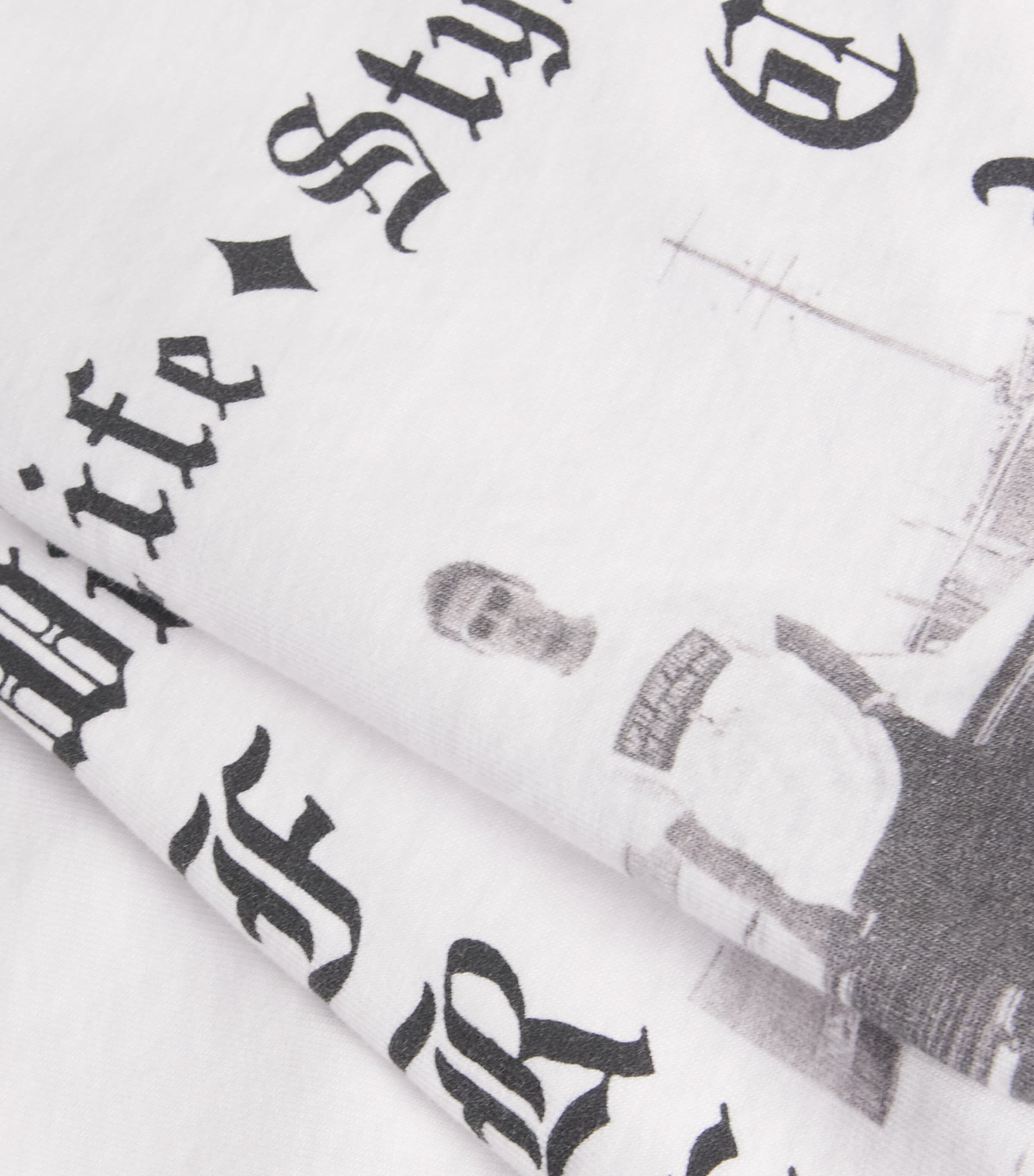 Cotton Lifestyle Northsider T-Shirt WHITE Image 5