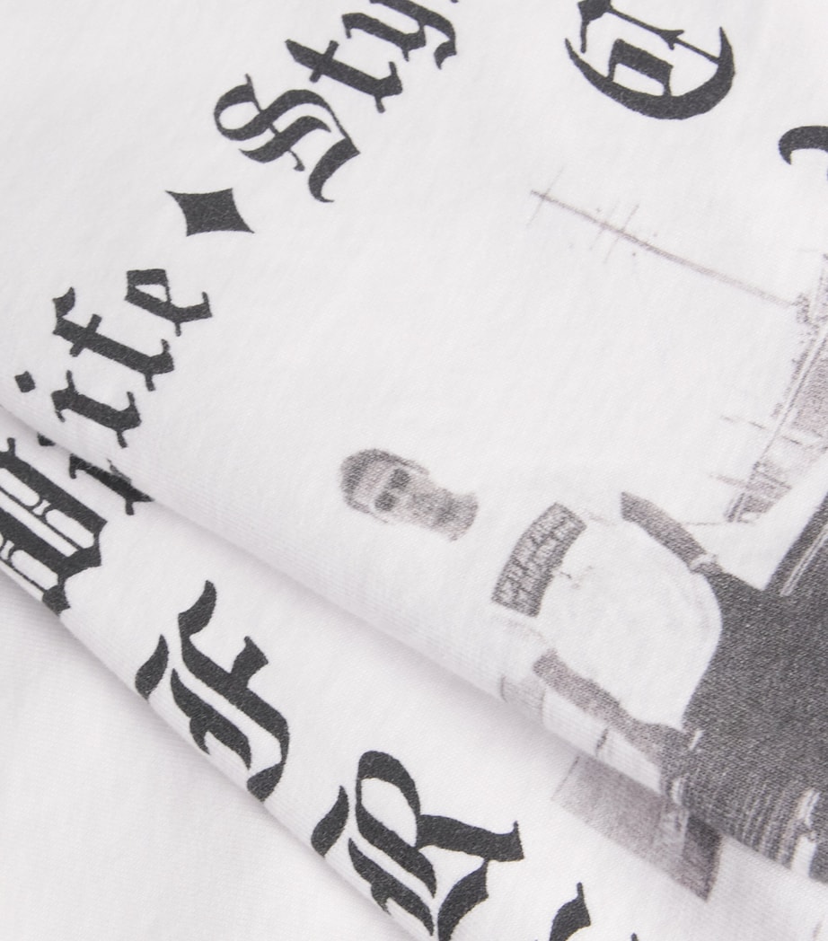 Cotton Lifestyle Northsider T-Shirt WHITE Image 5