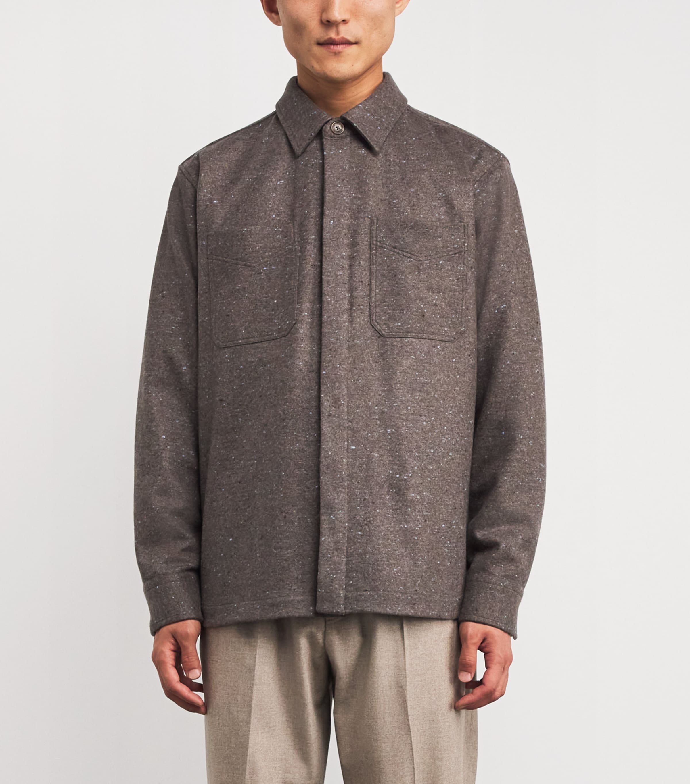Cashmere Tweed Overshirt PELTRO DONEGAL Image 3