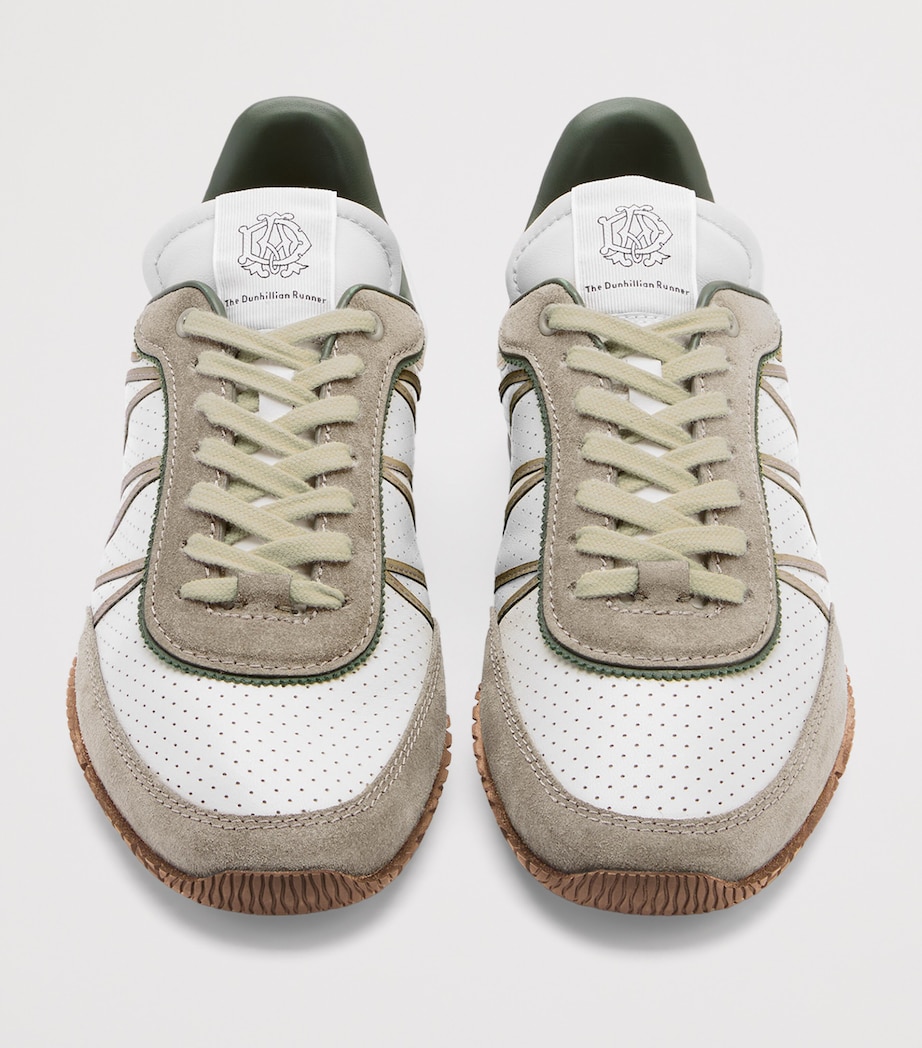 Dunhill Leather Dunhillian Runner Sneakers Image 4
