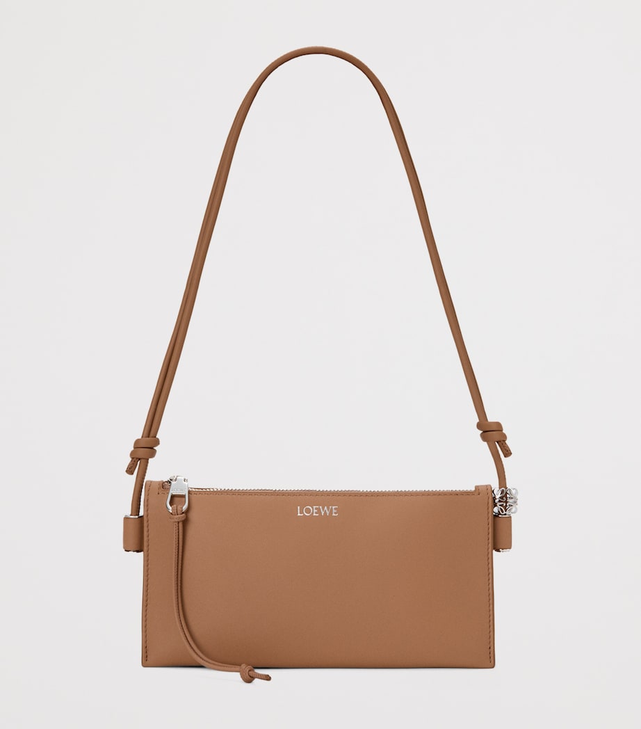 Leather Joya Pouch MOCHA Image 2