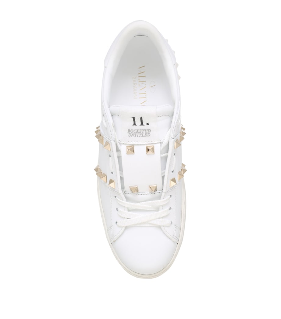Valentino Garavani Rockstud Untitled Sneakers WHITE Image 7