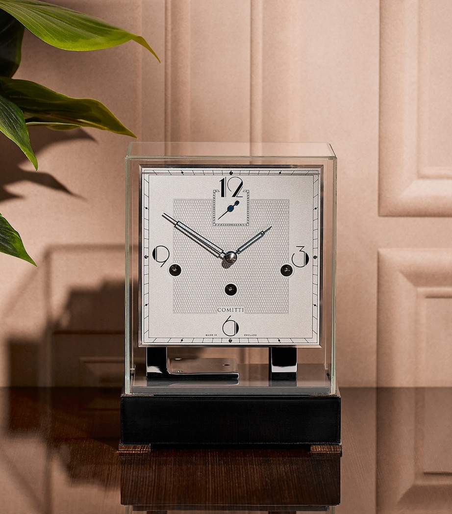 Lacquer The Stratford Mantle Clock BLACK LACQUER Image 4