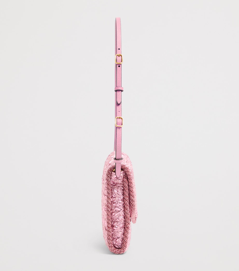 Metallic Vain Soft Shoulder Bag 517 Image 3