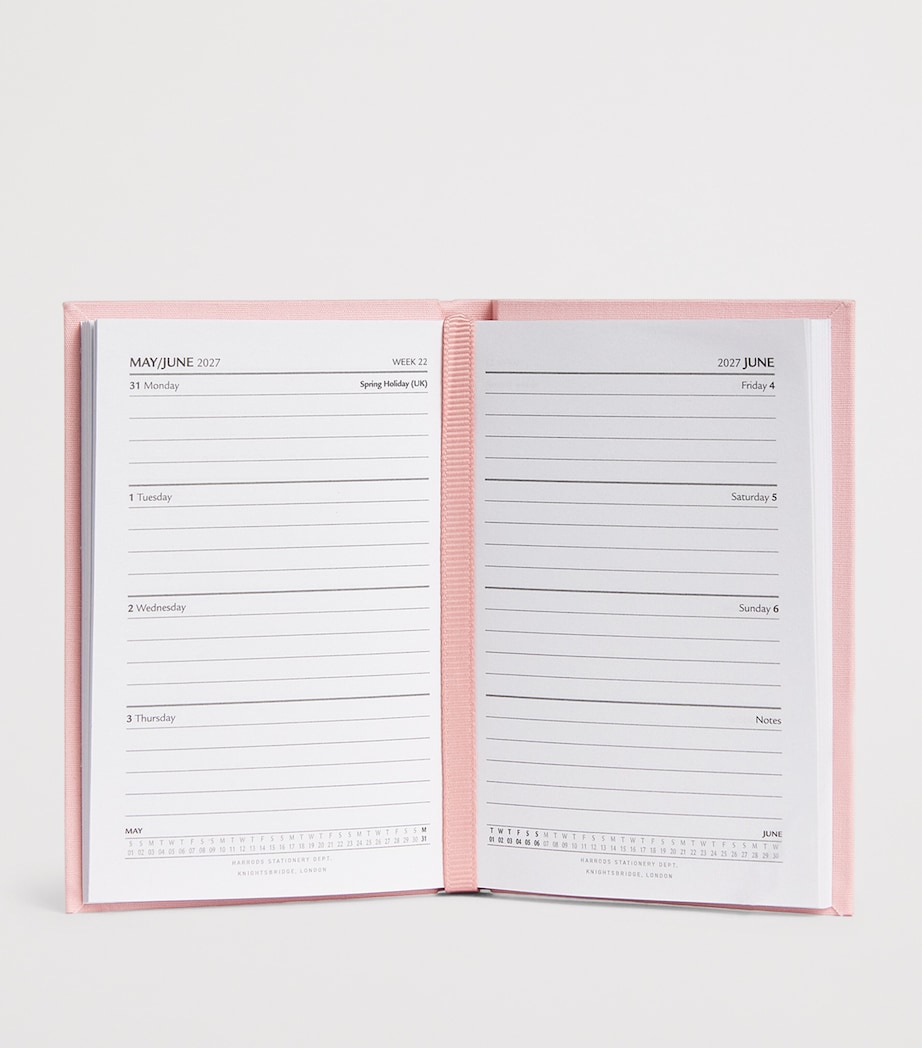 Harrods Mini 2027 Diary Pink Image 2