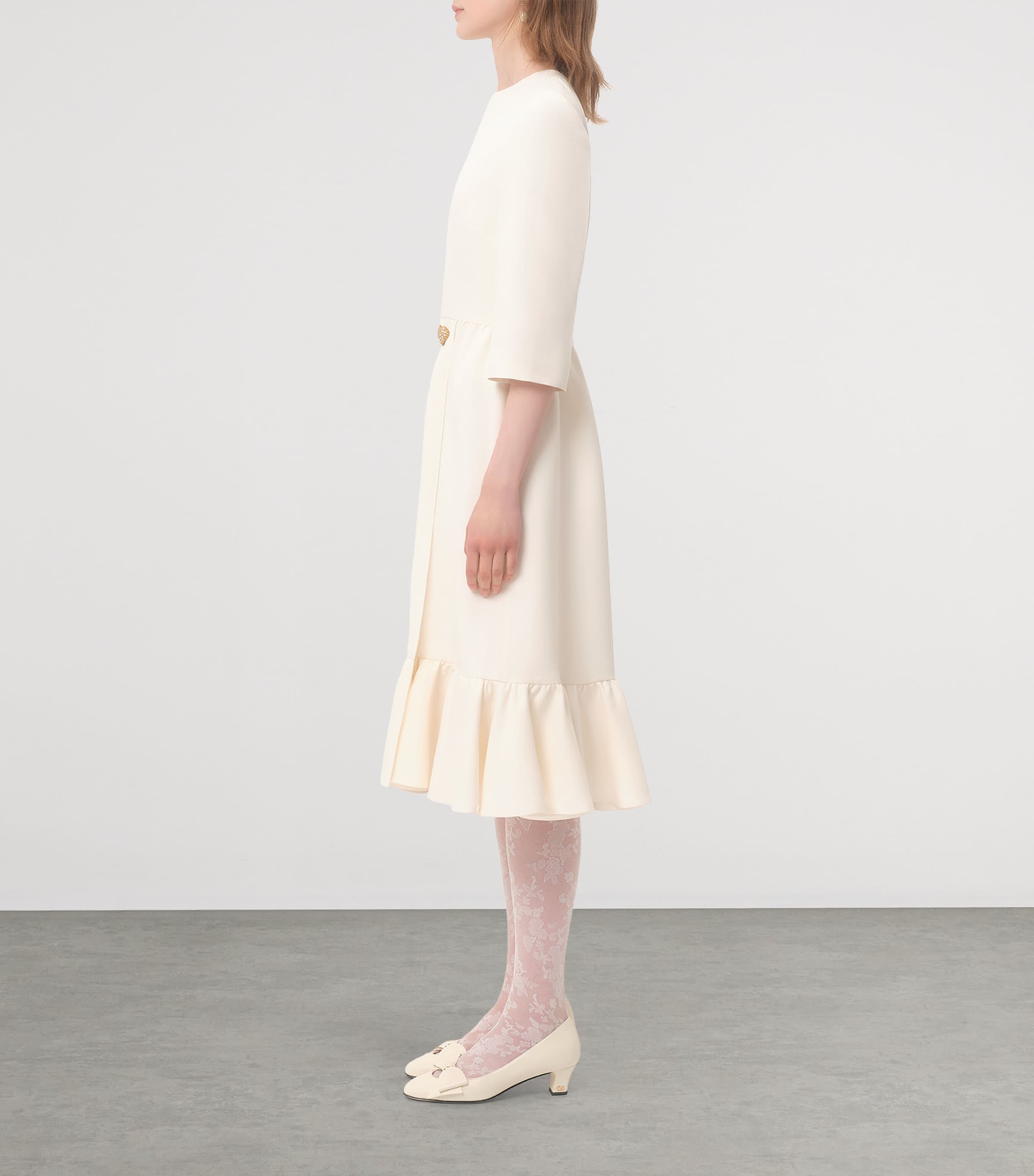 Crepe Couture Midi Dress A03 Image 3