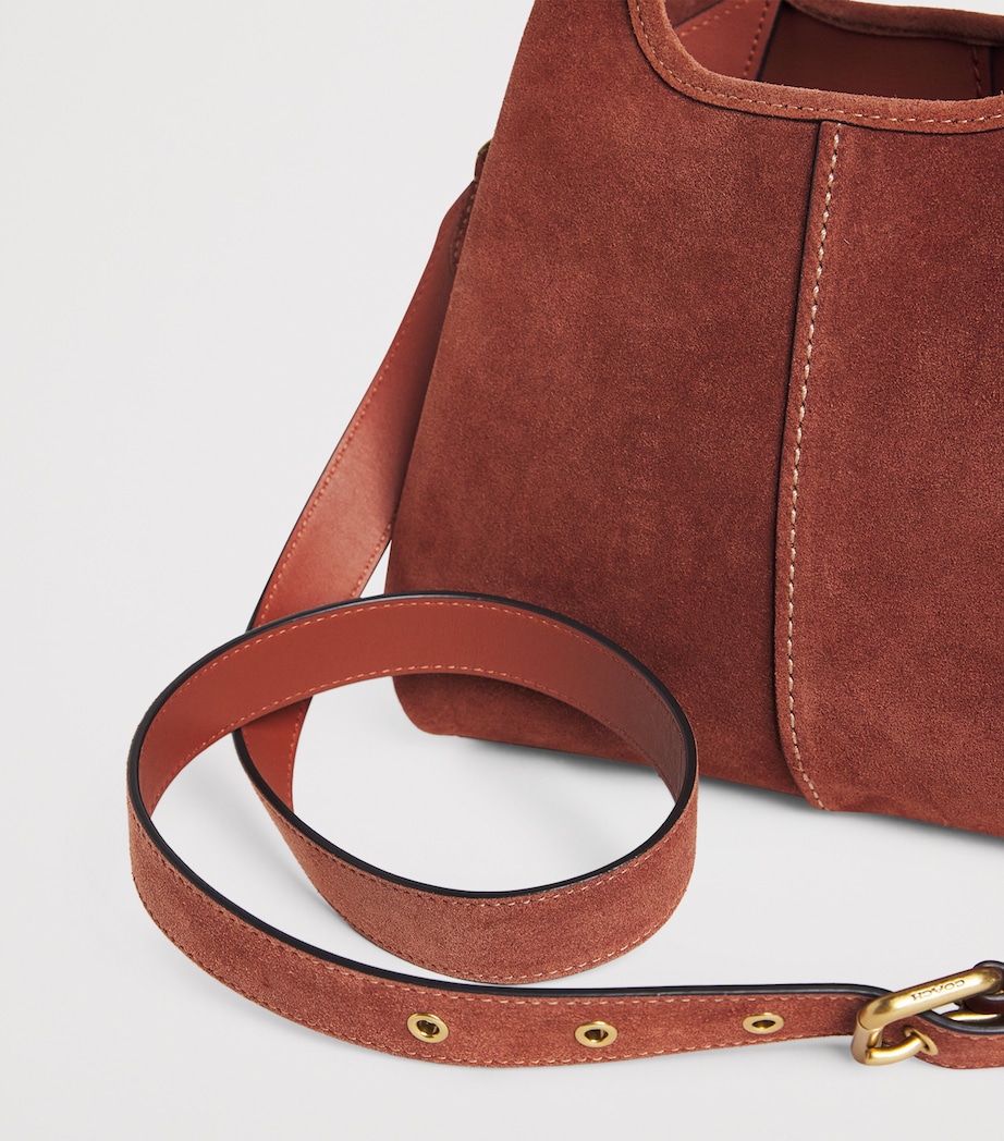Coach Large Suede Lana 23 Top-Handle Bag Image 5