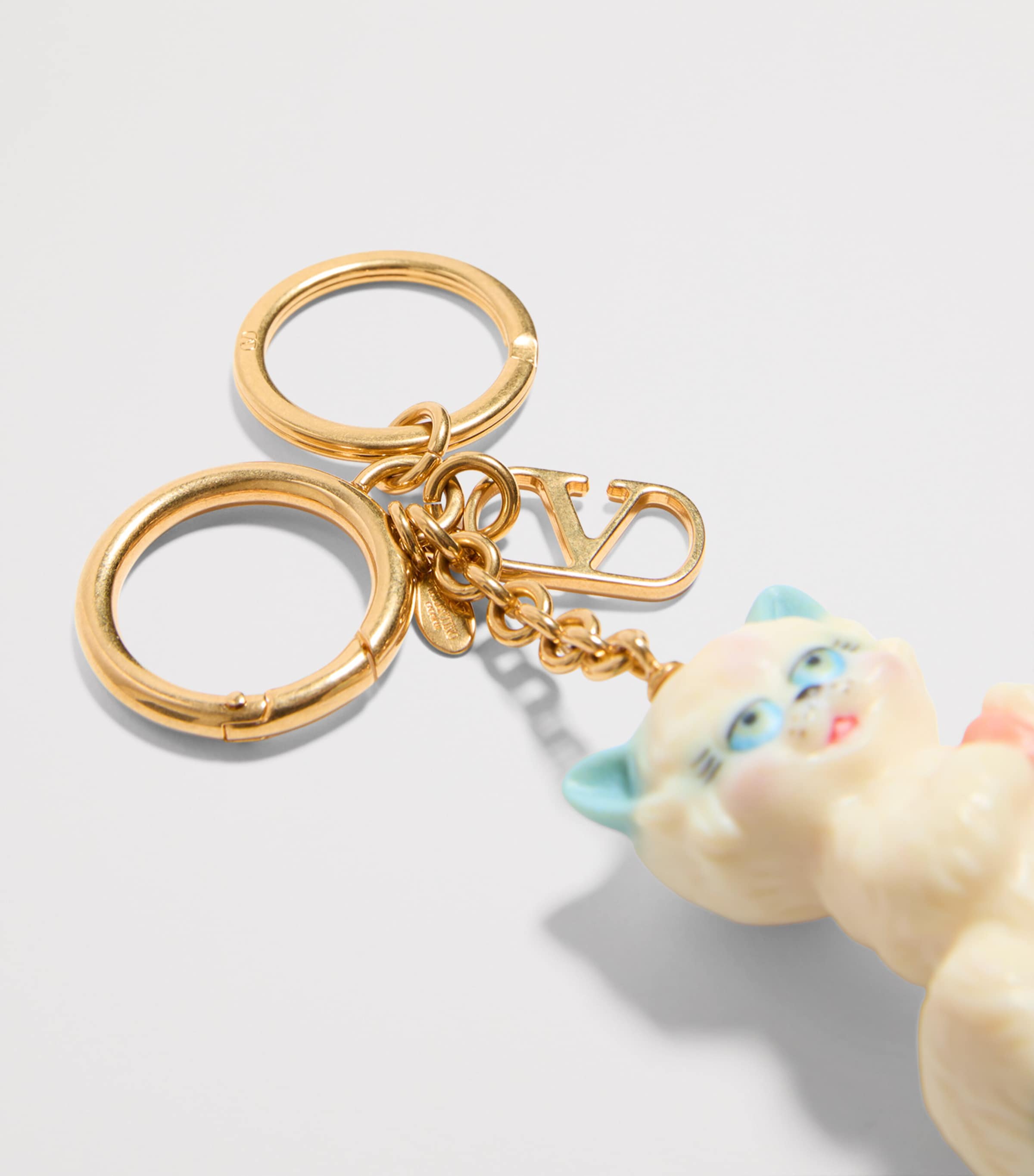 Valentino Garavani Le Chat de la Maison Keychain | Harrods US
