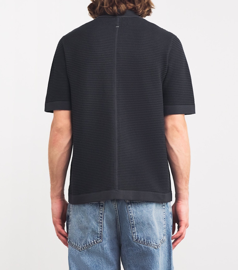 Striped Harvey Shirt WASHED BLACK Image 4