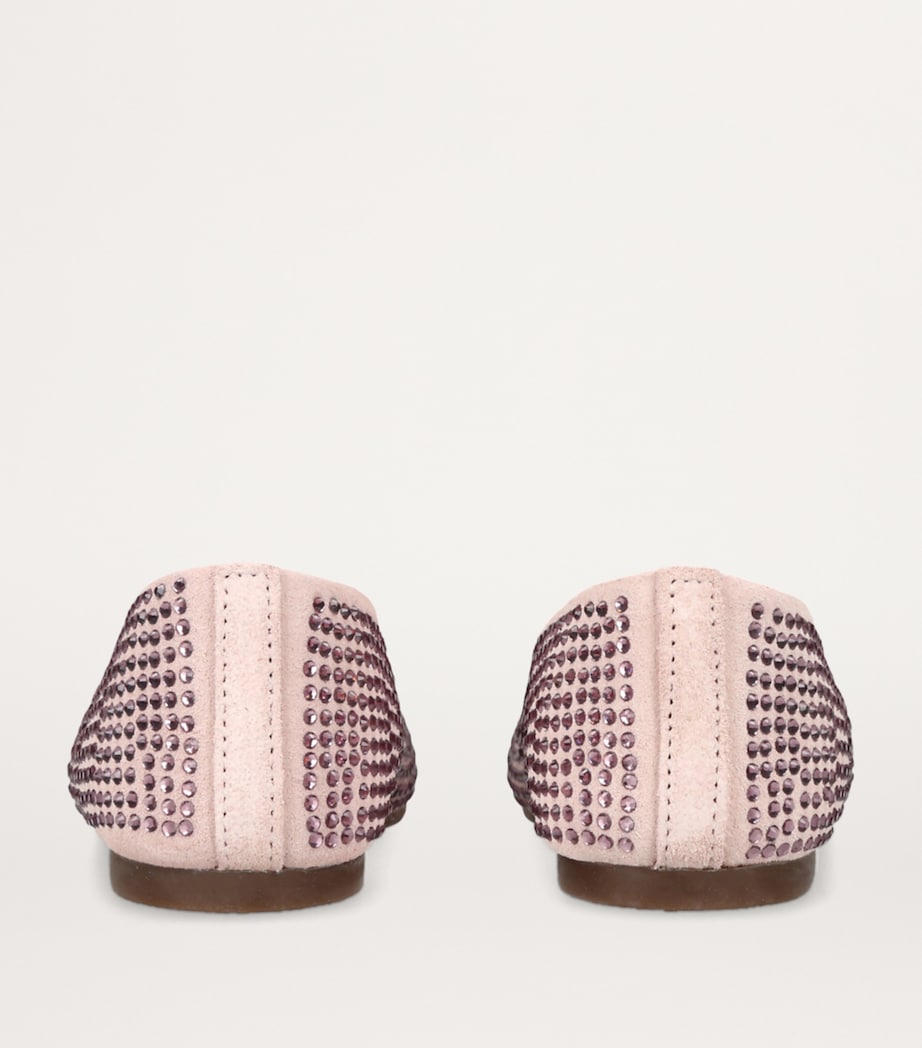 Crystal-Embellished Mary Janes PINK Image 2