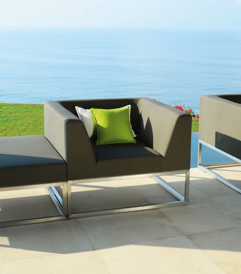 Latitude Outdoor Armchair SLATE Image 2