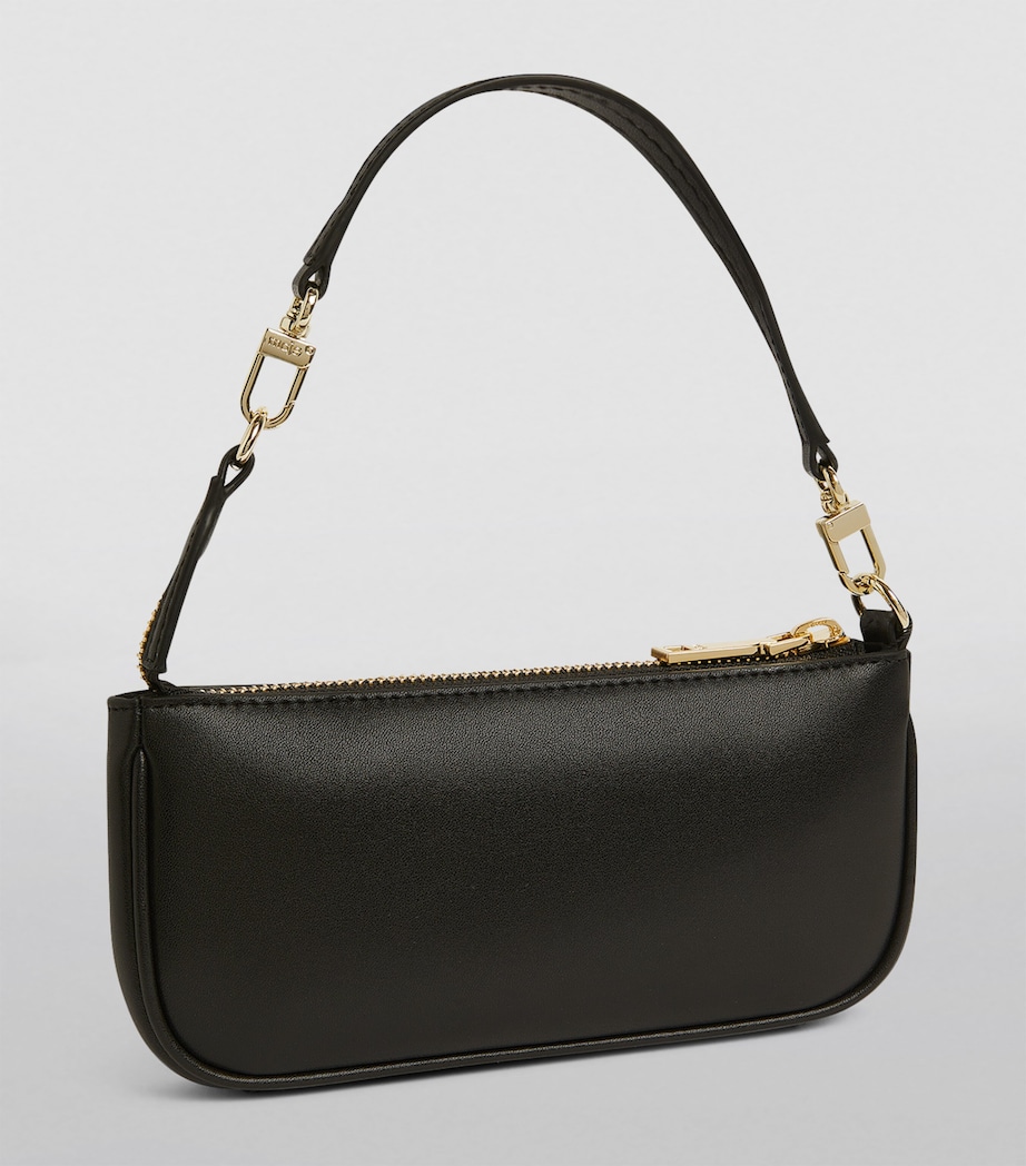 Maje Mini Sarah Clutch Bag Black Image 2