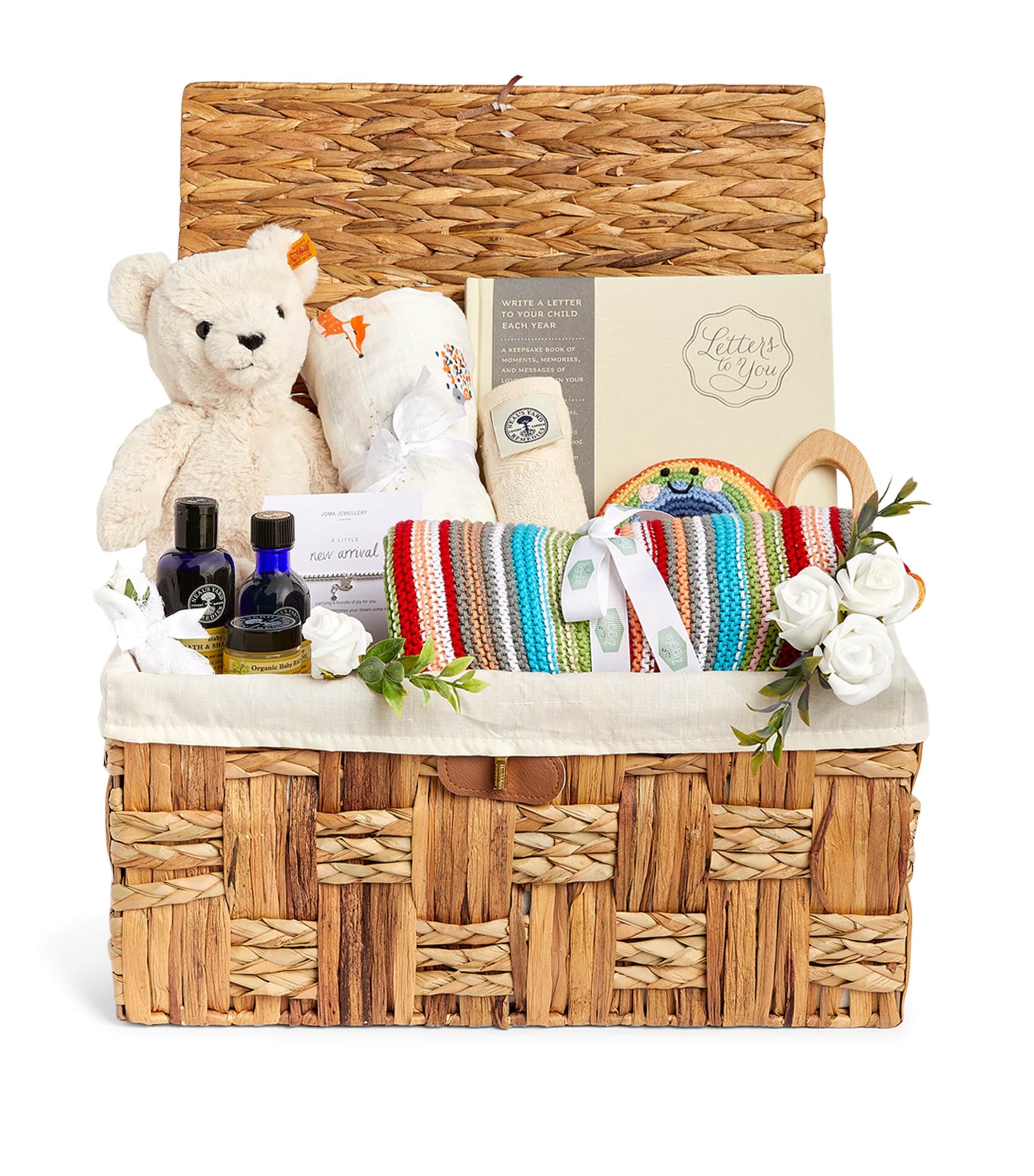 Contemporary New Baby Hamper RAINBOW Image 1