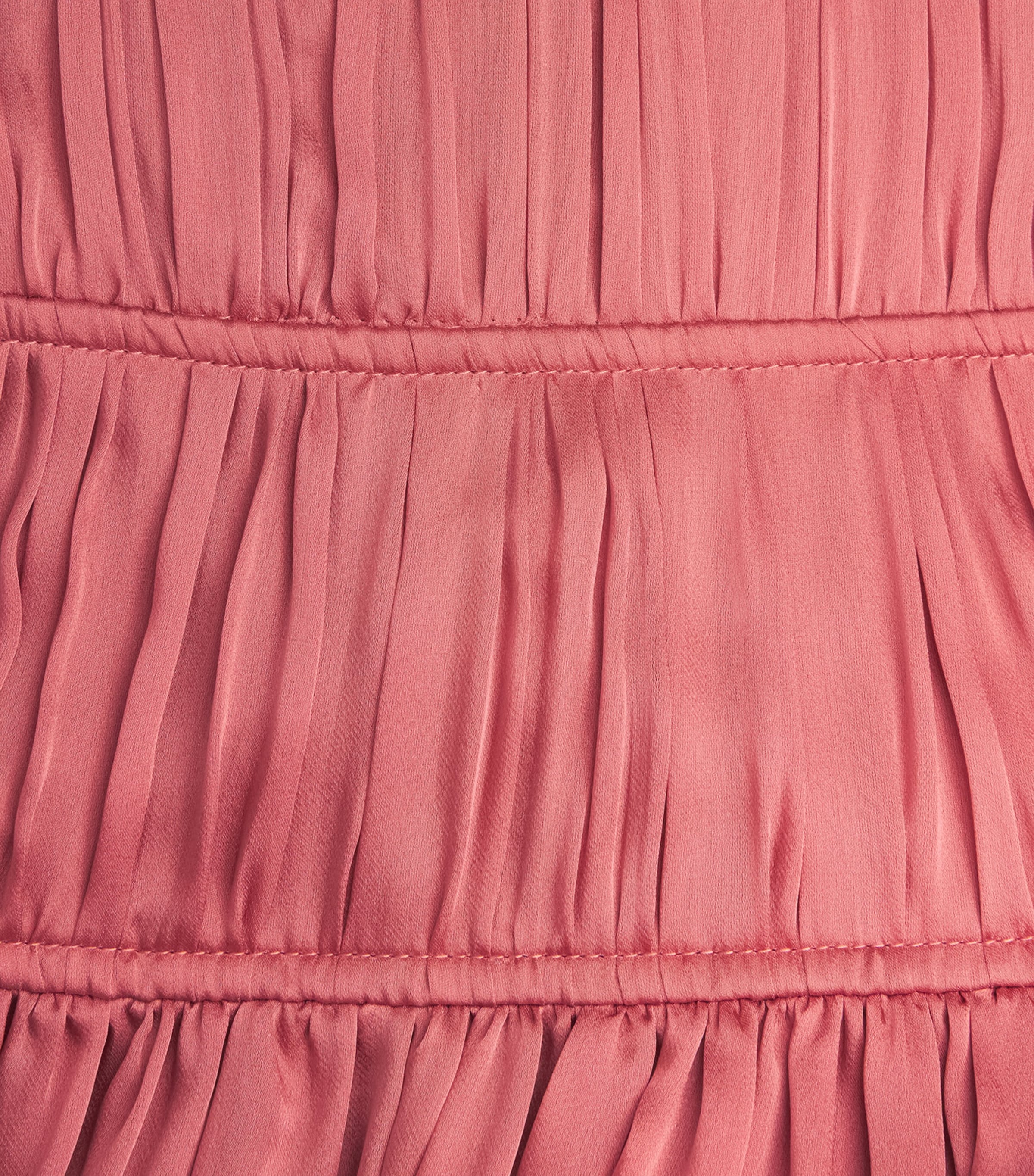 Ulla Johnson Womens Silk Boheme Gown Rosewood Image 6