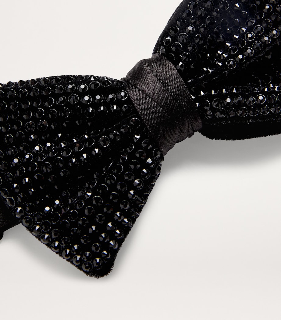 Silk Pre-Tied Embellished Bowtie 00020 Image 2