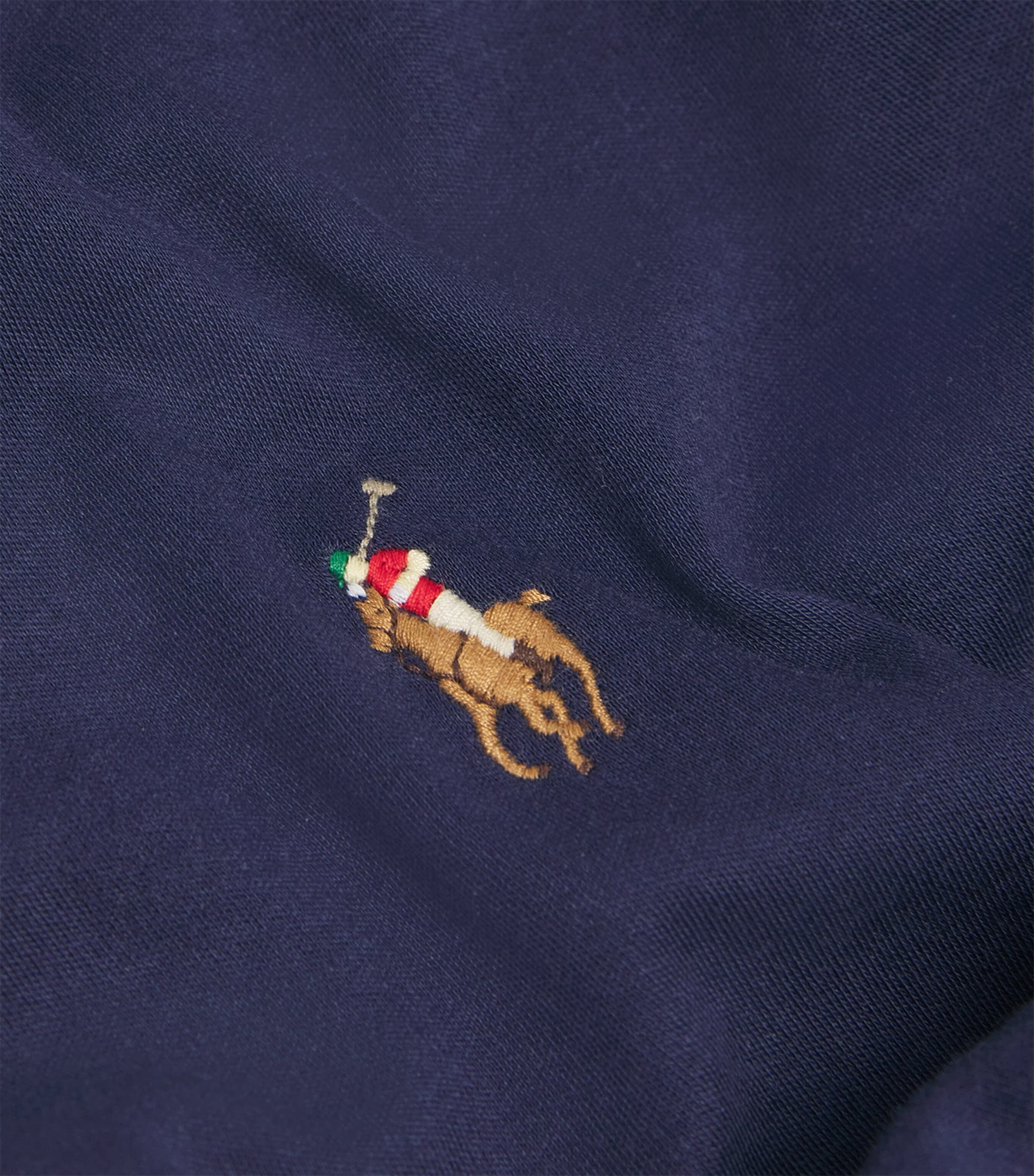 Cotton Slim-Fit Polo Shirt FRENCH NAVY Image 5