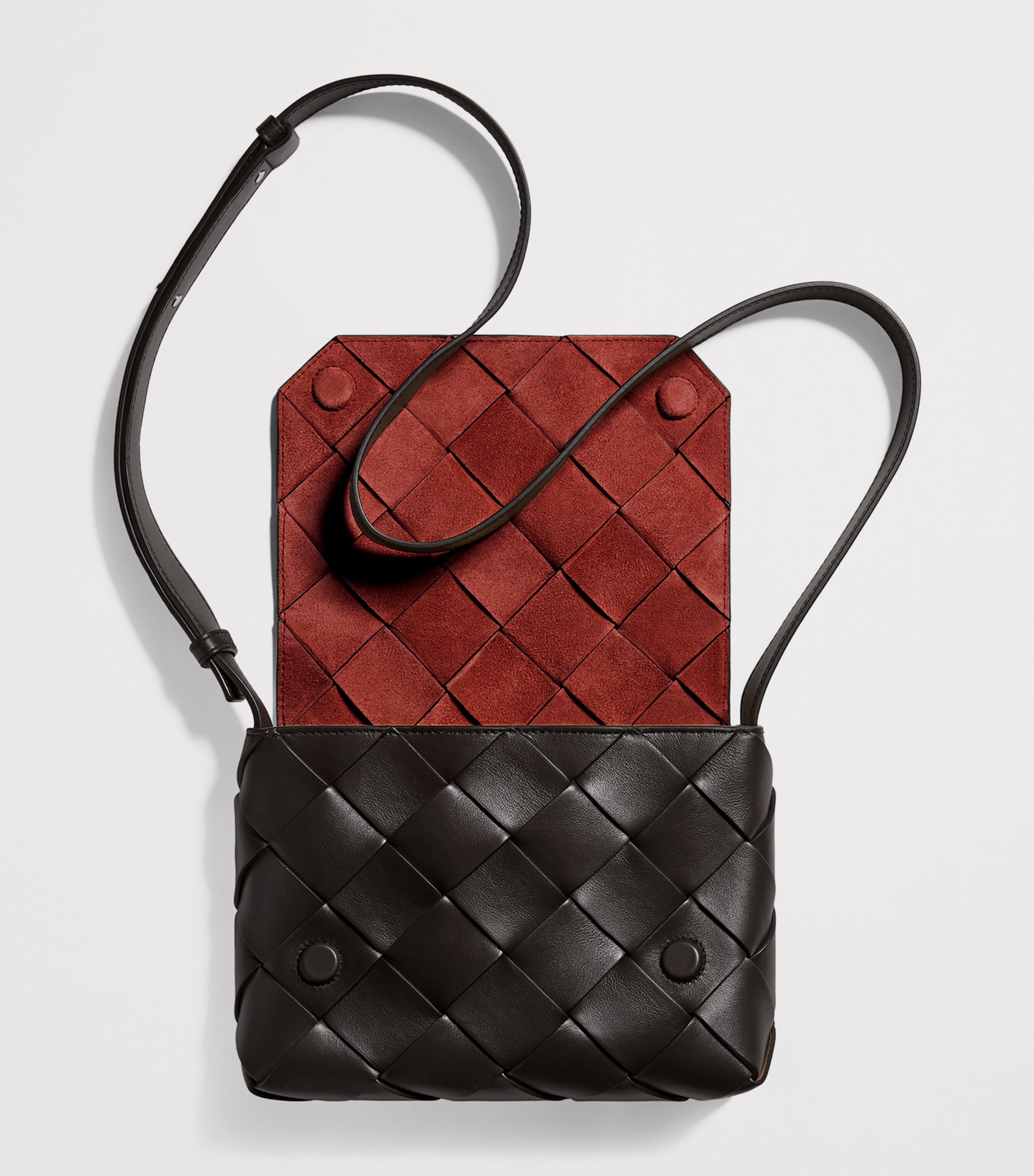 Bottega Veneta Leather Diago Cross-Body Bag Image 7
