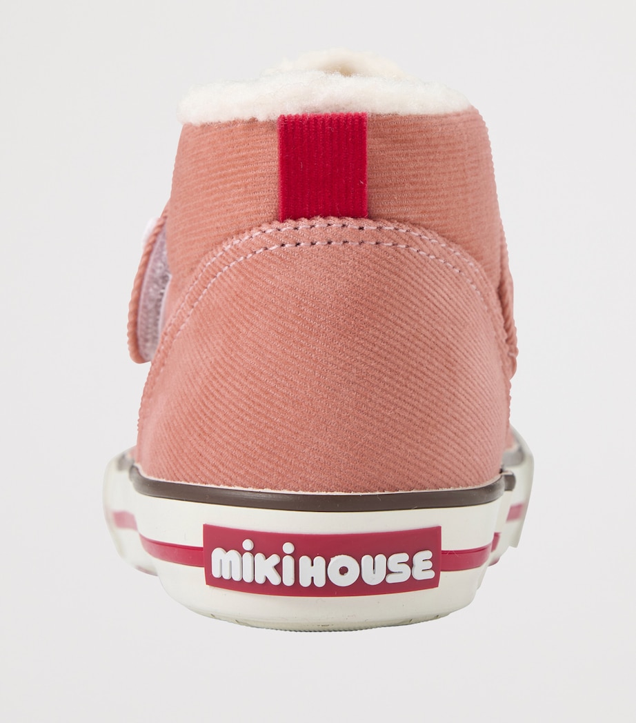 Corduroy-Faux Shearling Usako Sneakers 8 Image 7