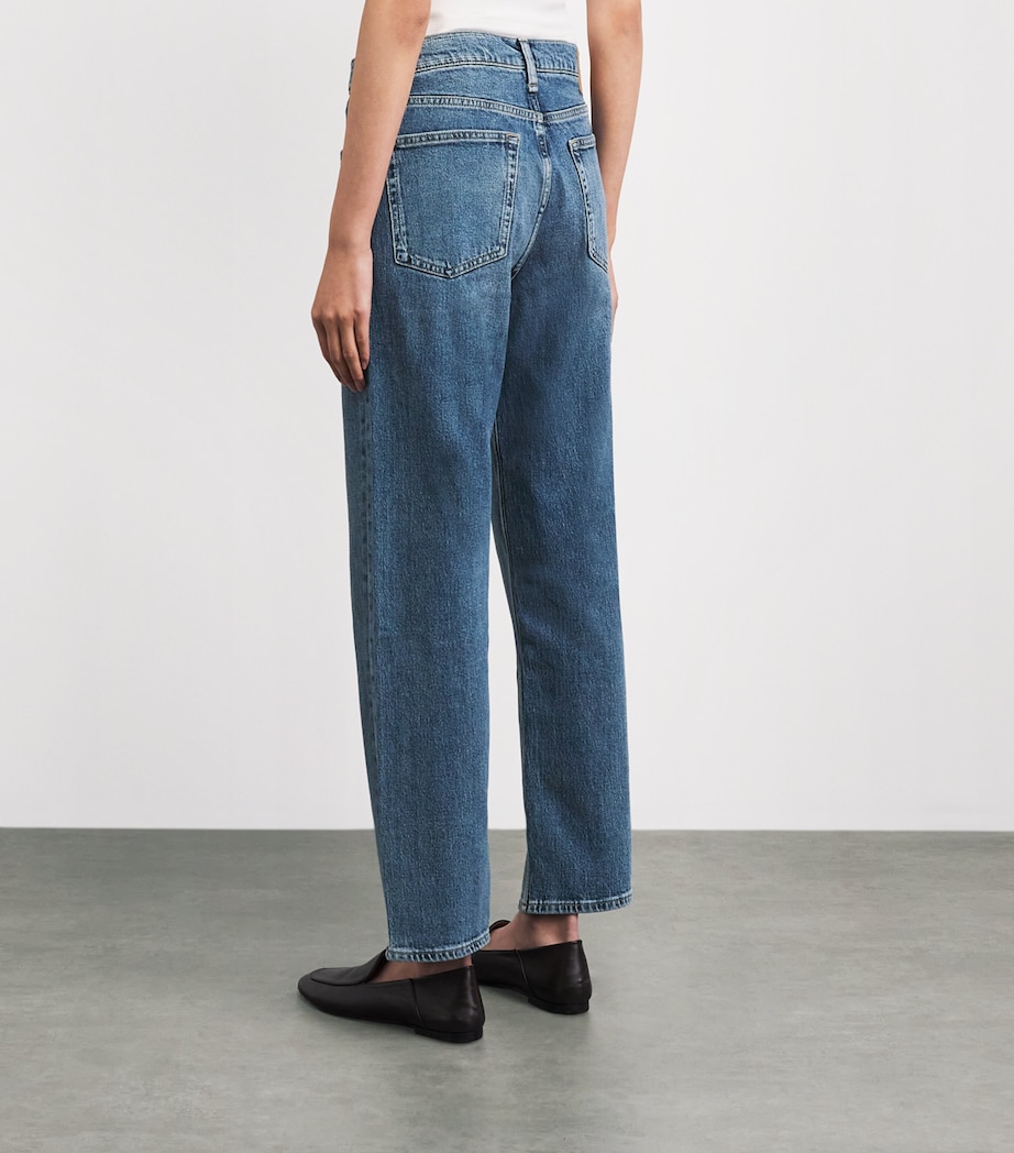 Rag & Bone Womens Harlow Straight Jeans Accord Image 5