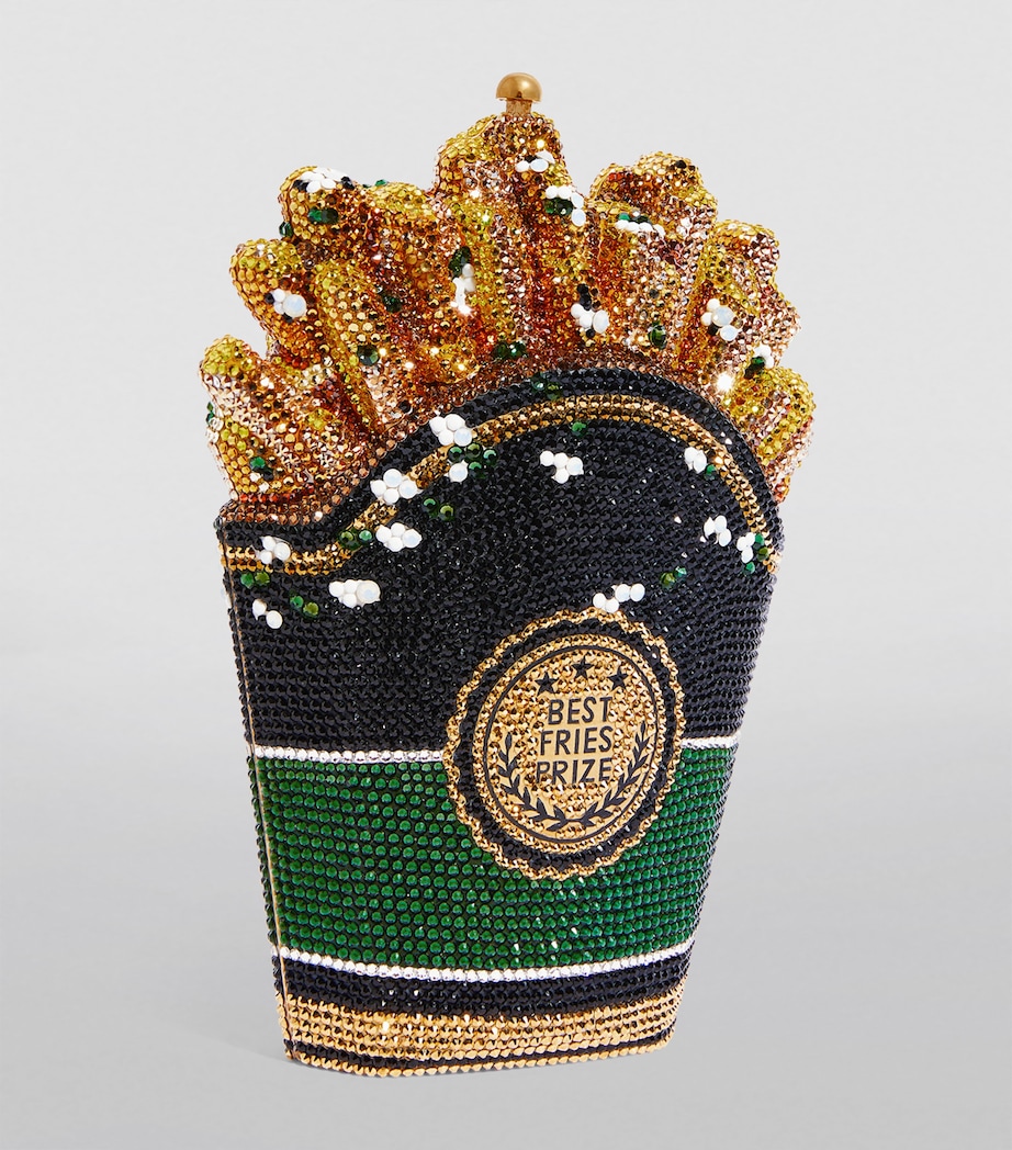 Judith Leiber x Harrods EXCLUSIVE French Fries Clutch Bag Cjtmt Chmpn Jet Mlt Image 2