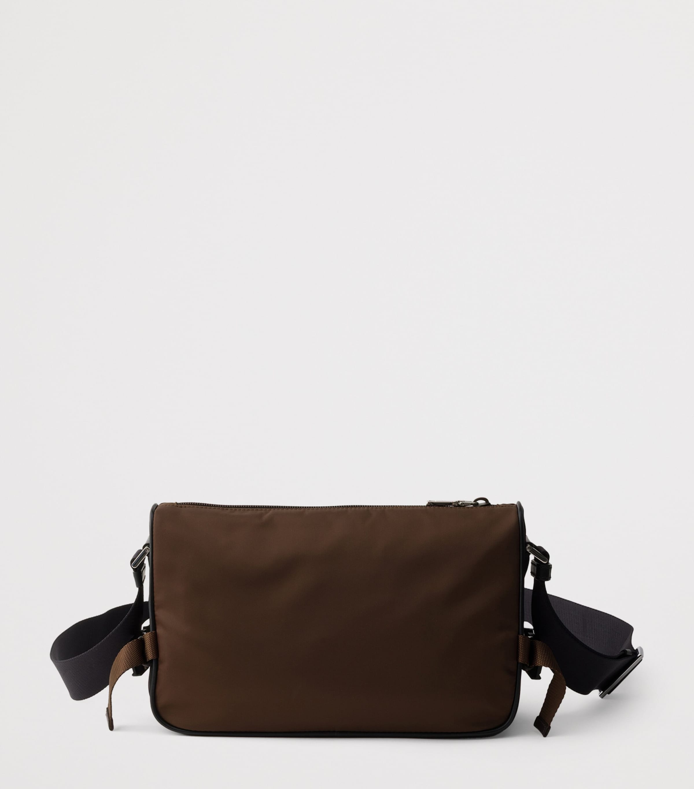 Prada Re-Nylon and Leather Shoulder Bag Image 3