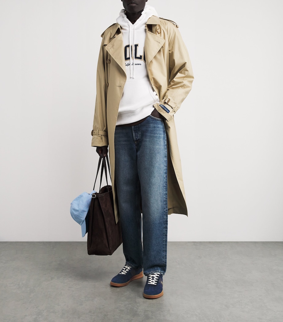 Suede Bedford Sneakers 002 HUNTER NAVY Image 6