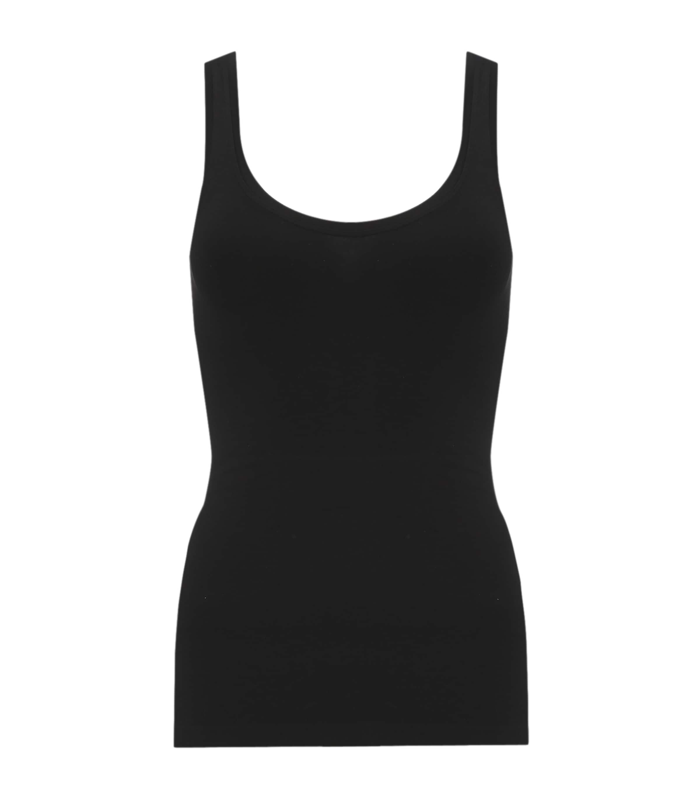 Touch Feeling Tank Top BLACK Image 3