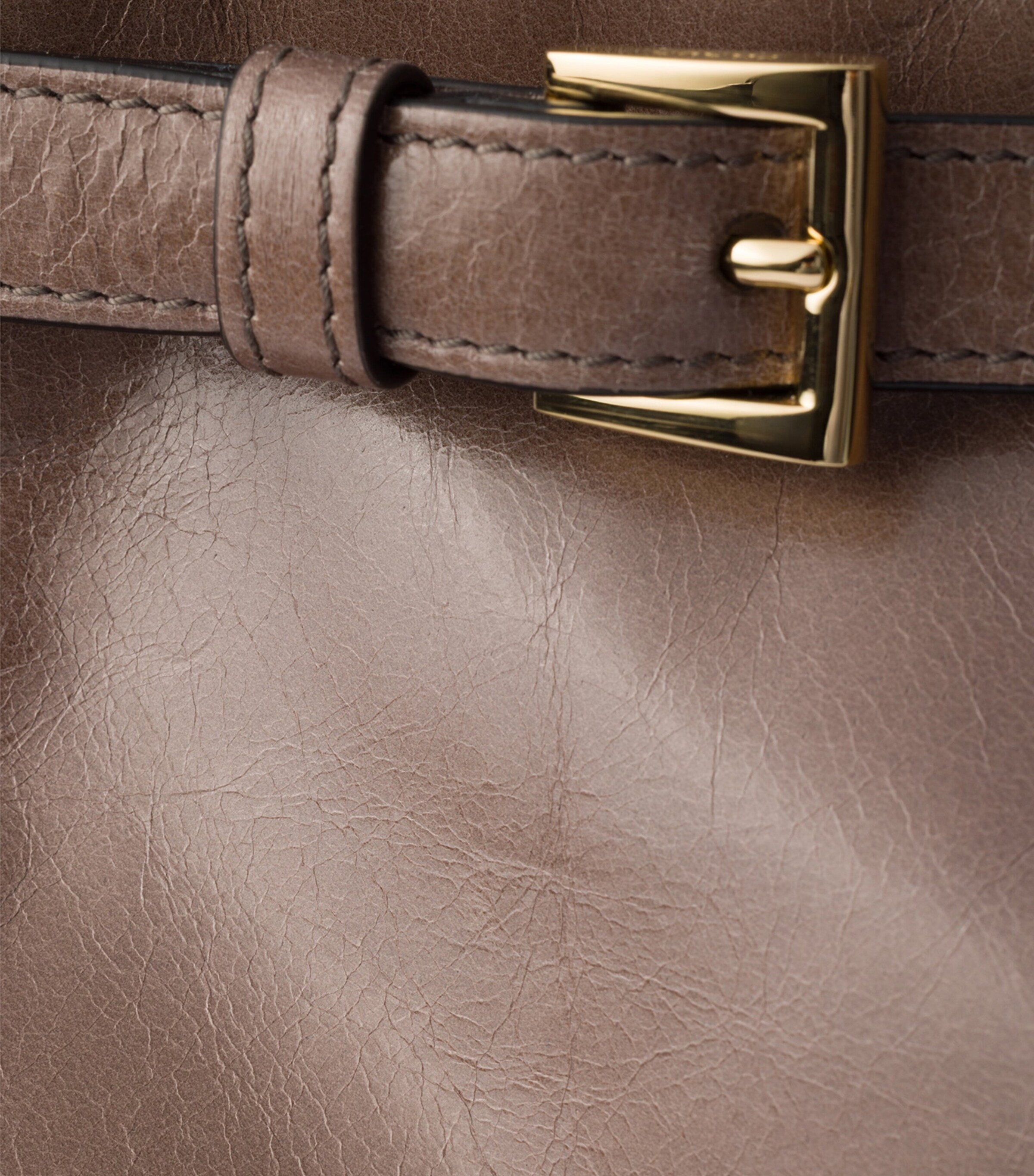 Prada Extra Large Leather Bonnie Top-Handle Bag Image 6
