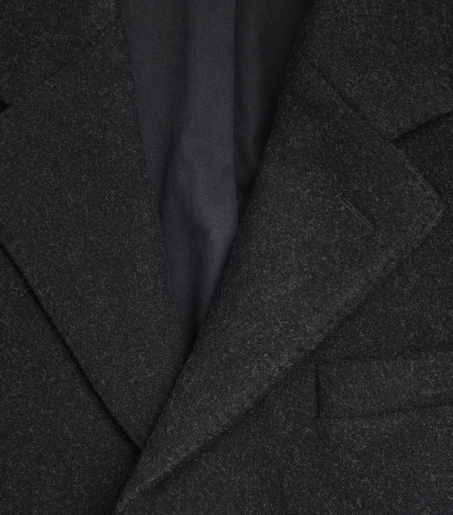 Crombie Overcoat CHARCOAL Image 5