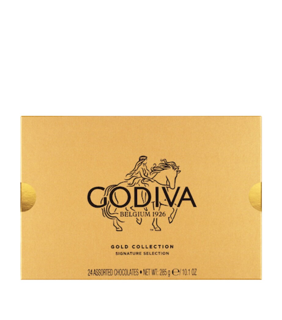 Godiva Gold Collection 24-Piece Selection Gift Box (285g) Image 3