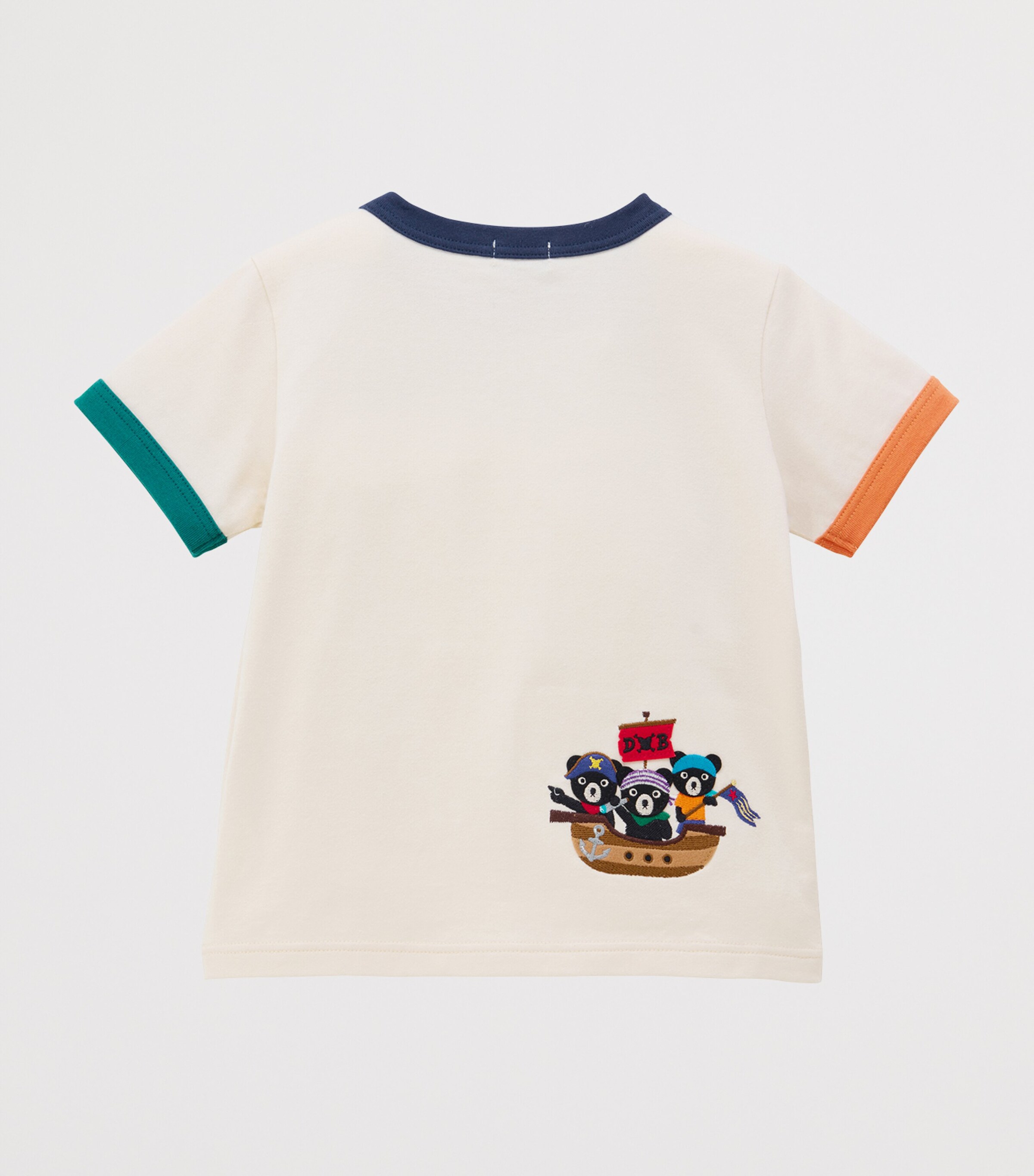 Miki House Cotton Embroidered Treasure T-Shirt (2-7 Years) Image 2