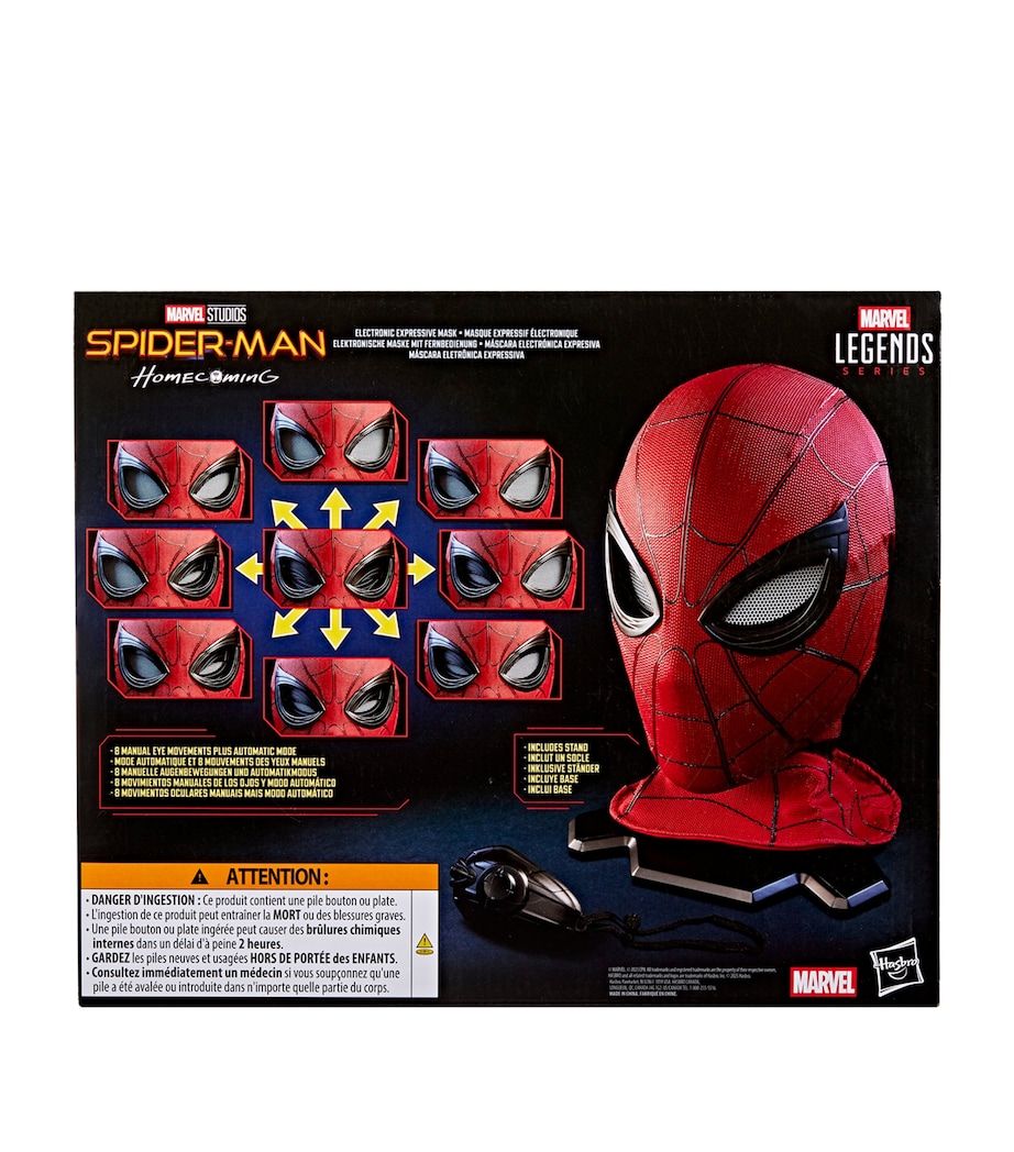 Marvel Marvel Legends Series Spider-Man Electronic Expressive Mask Image 4