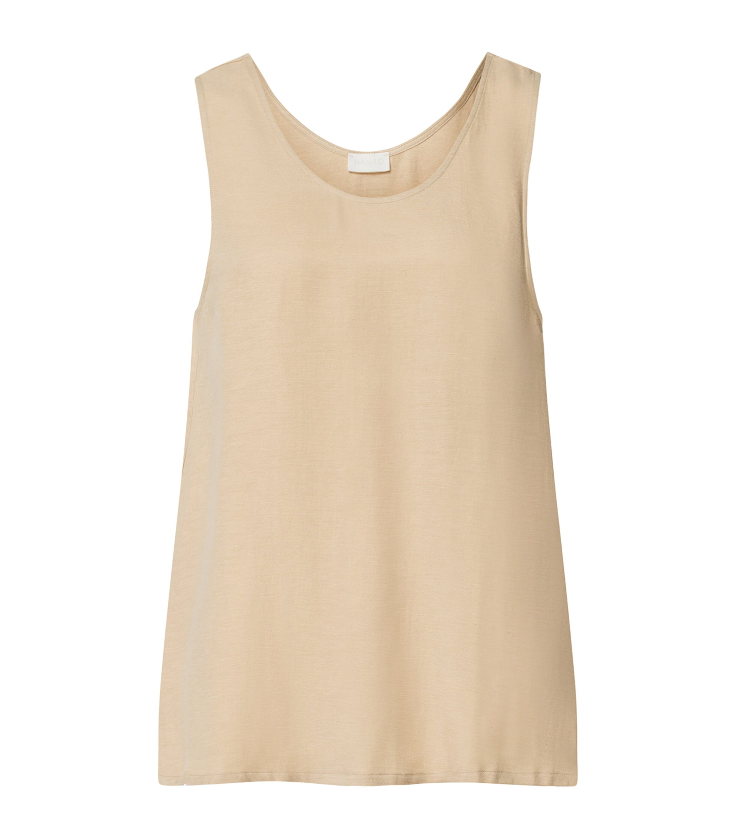 HANRO LINEN-BLEND TANK TOP