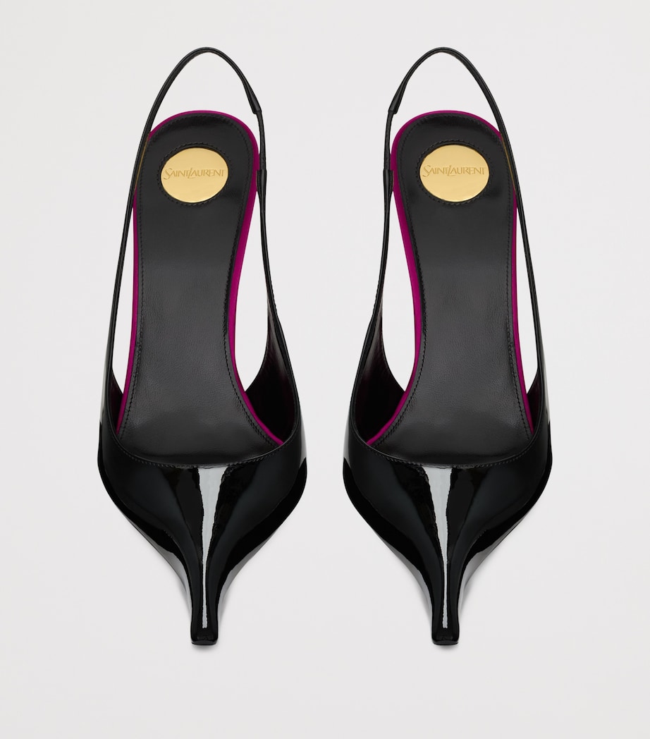 Patent Leather Amalia Slingback Pumps 110 1000 Image 3