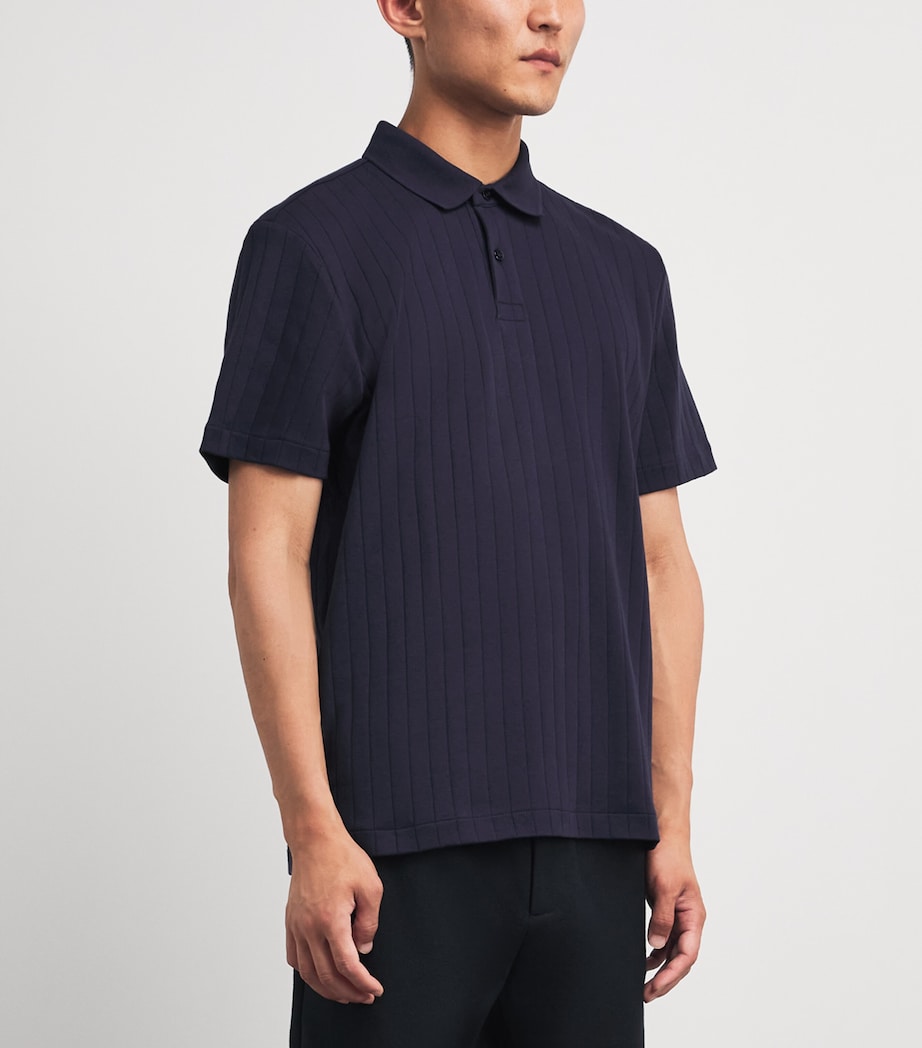 Bogner Mens Cotton Zane Polo Shirt Navy Image 4