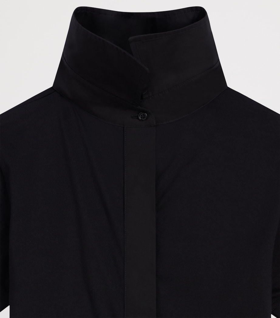 Givenchy Womens Cotton Reverse Collar T-Shirt Image 9