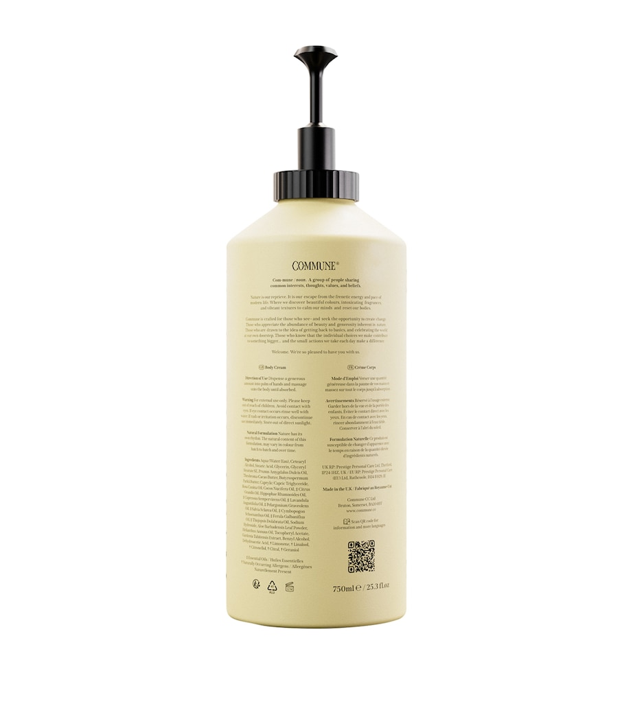 Seymour Body Cream (750ml) NO COLOUR Image 10
