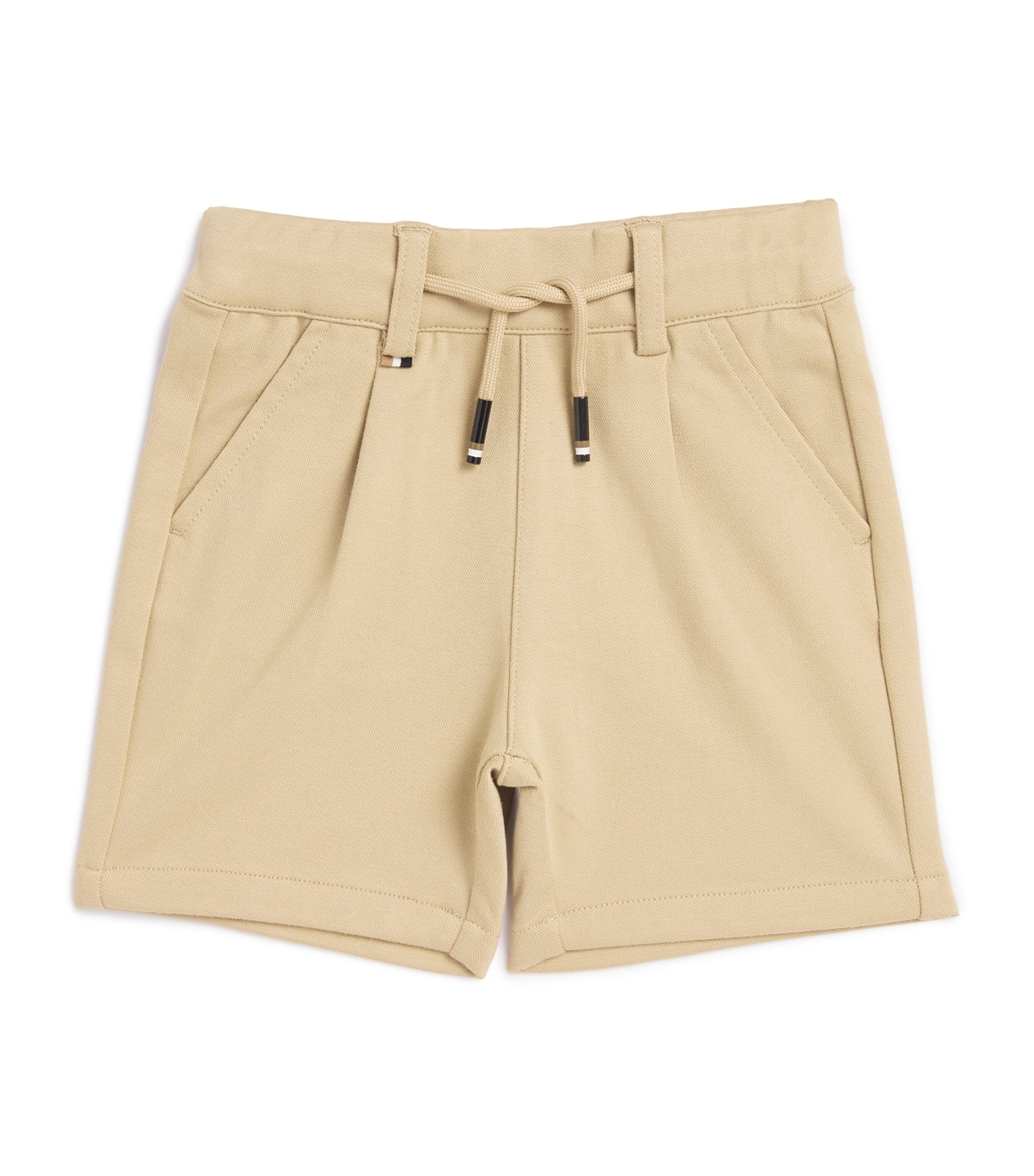 BOSS Kidswear Drawstring Shorts (3-18 Months) Stone Image 1