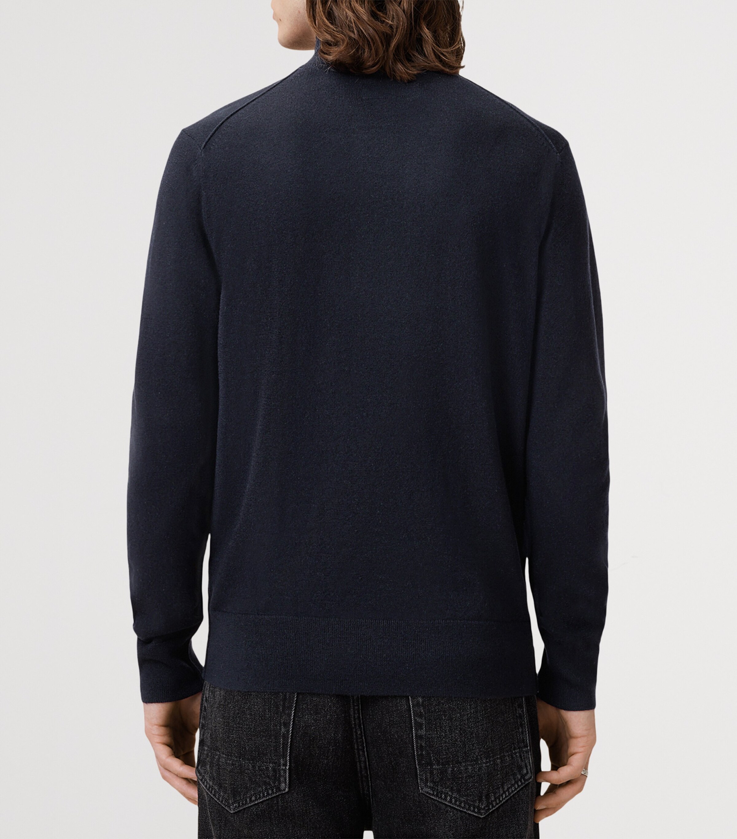 Wool-Blend Kilburn Sweater NAVY BLUE Image 5