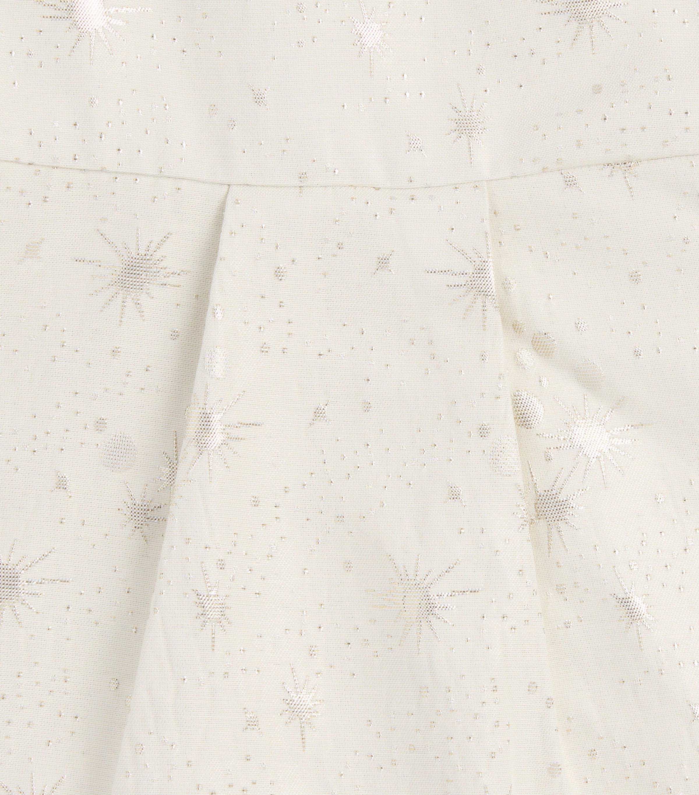 Tartine et Chocolat Star-Pattern Dress (3 Months - 4 Years) Nacre Image 2