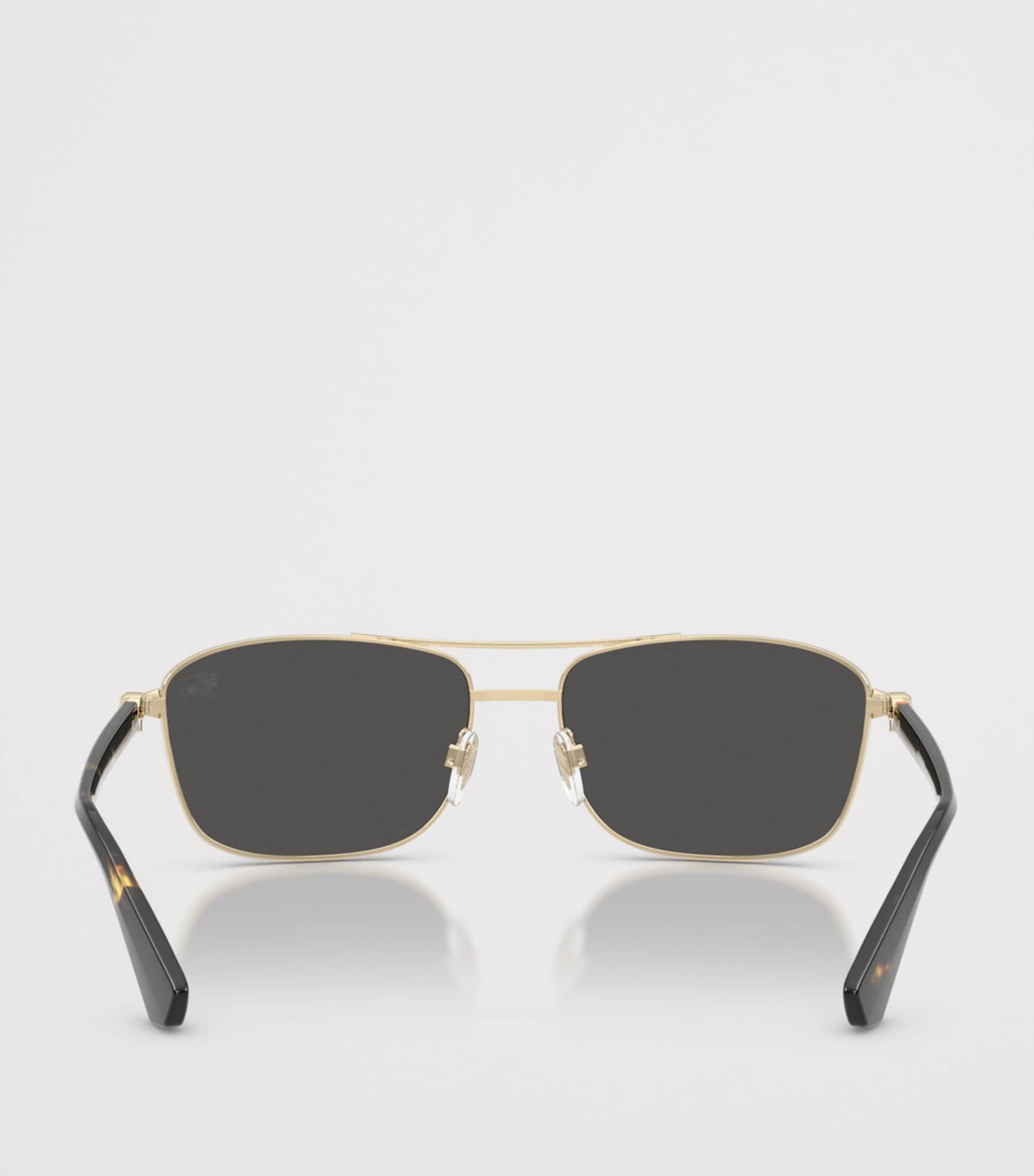 Burberry Metal Pilot Sunglasses Image 4
