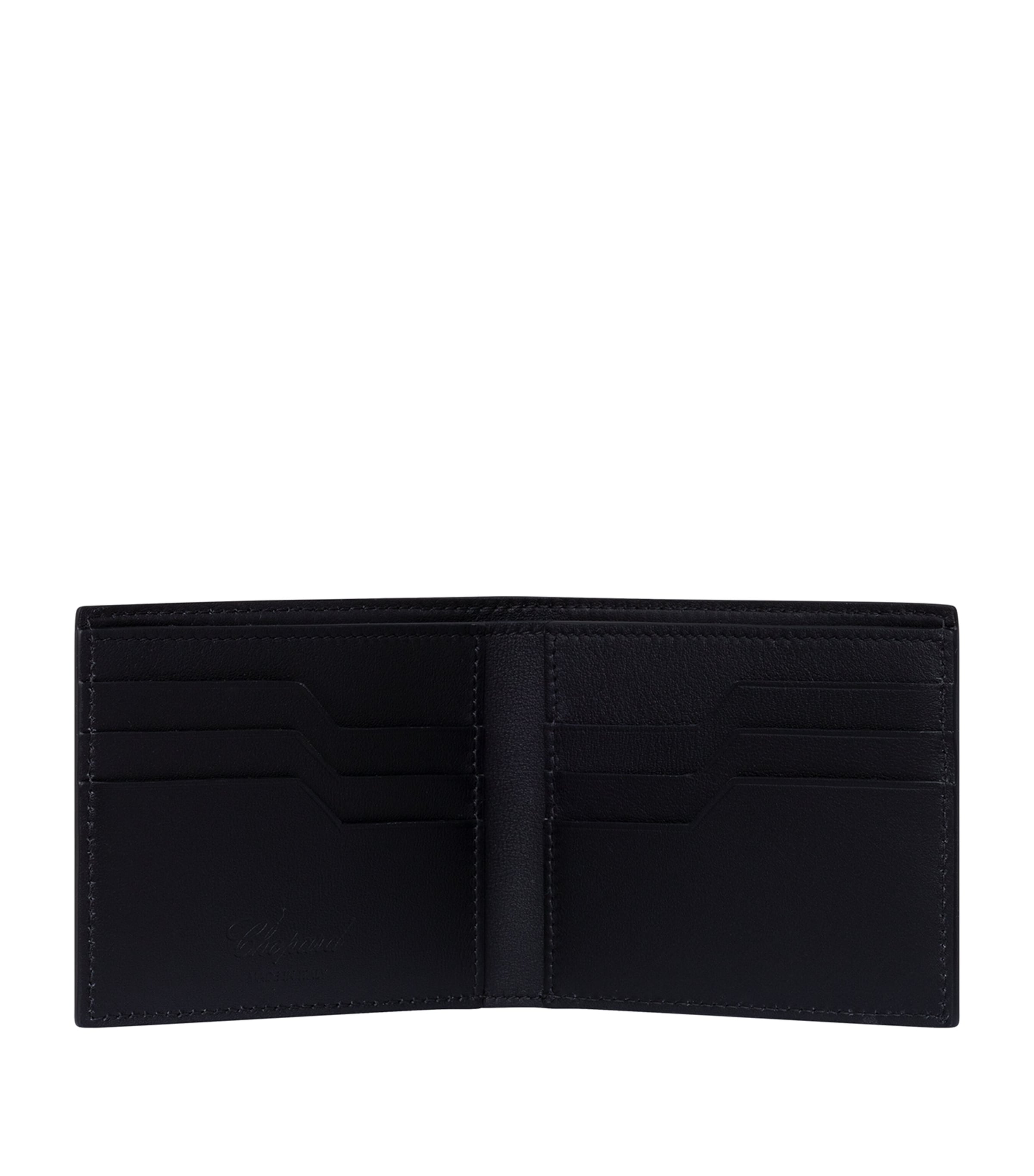 Mini Leather Heritage Bifold Wallet BLACK Image 2