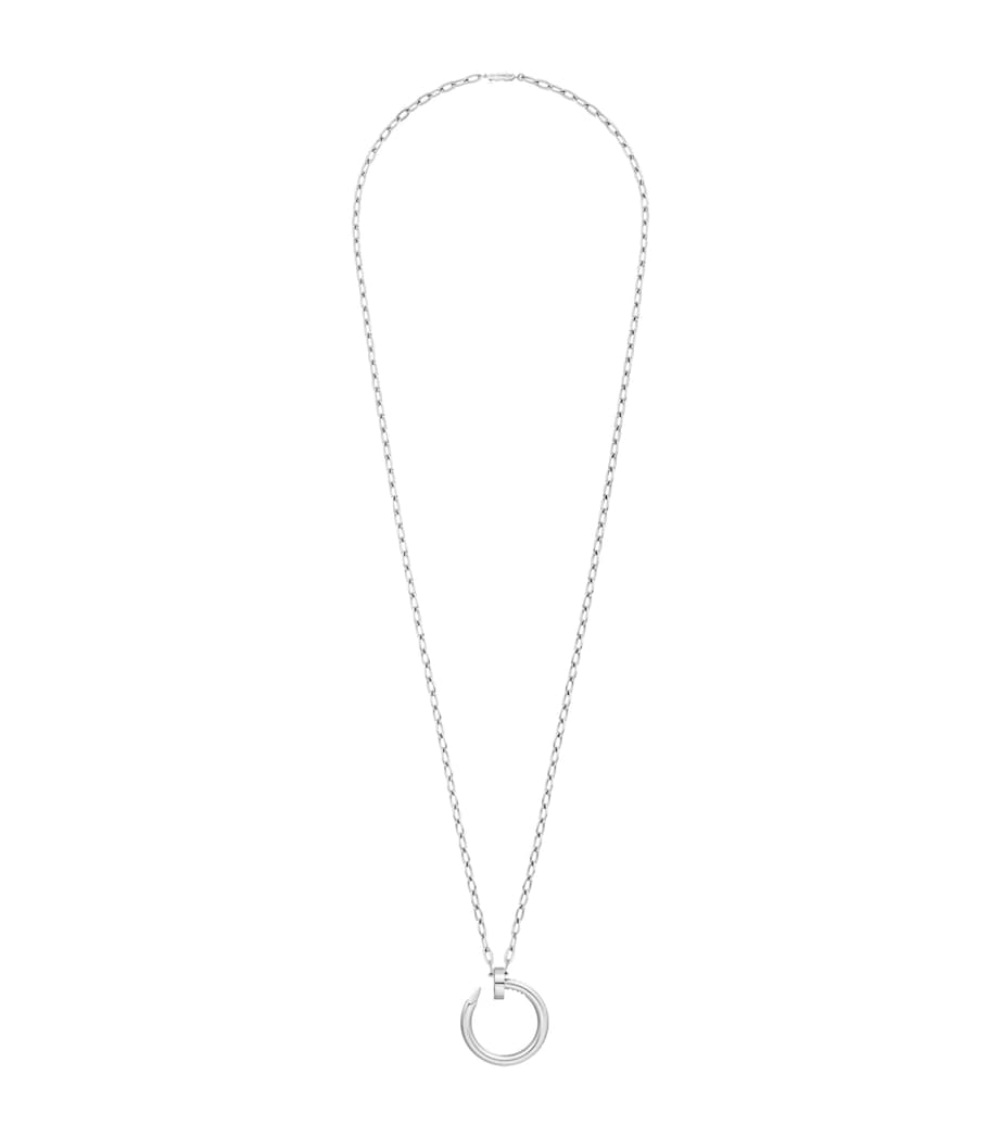 Extra-Large White Gold Juste un Clou Necklace WHITE GOLD Image 1