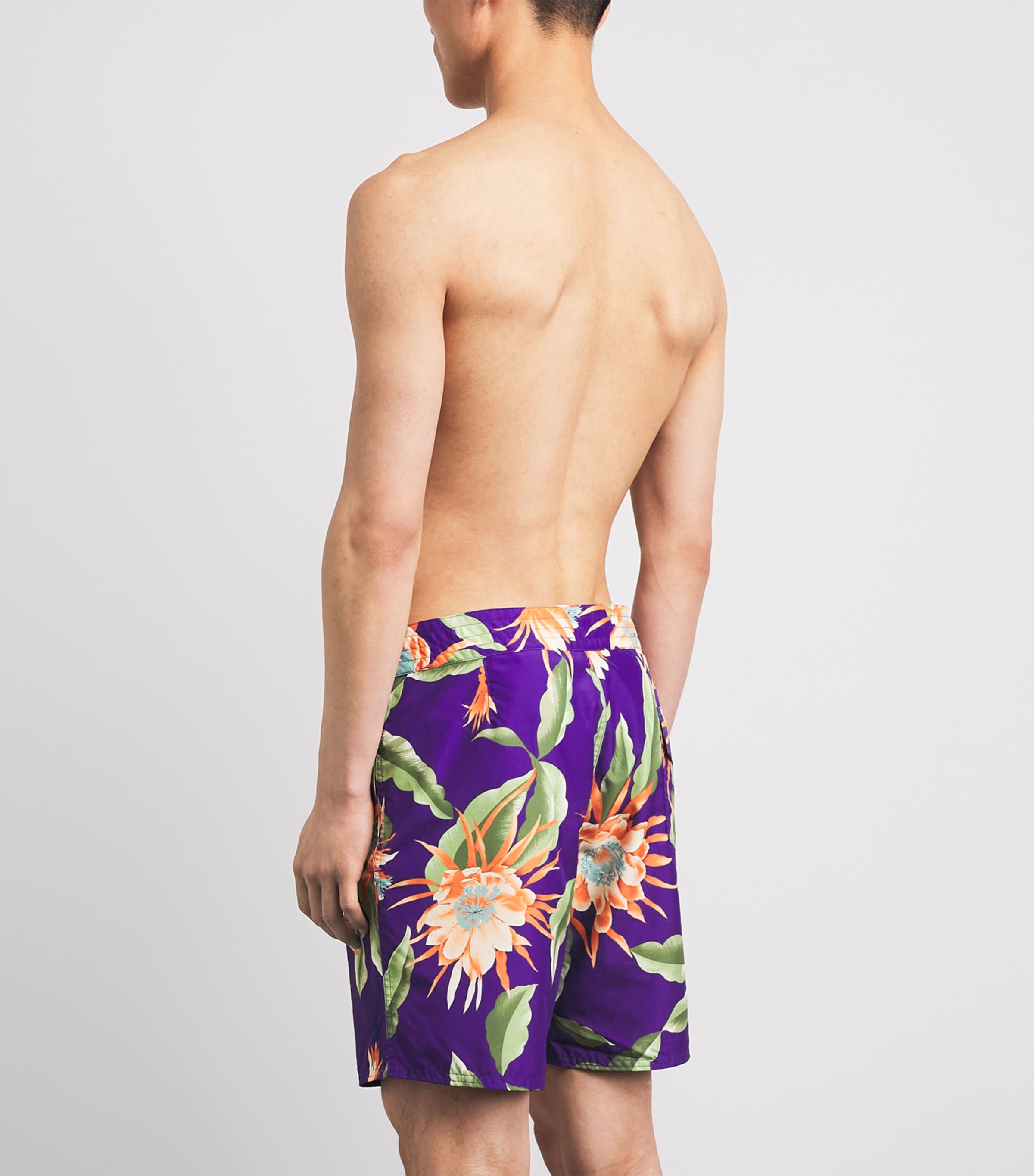 Polo Ralph Lauren Multi x Hoffman Fabrics Palm Island Swim Shorts 