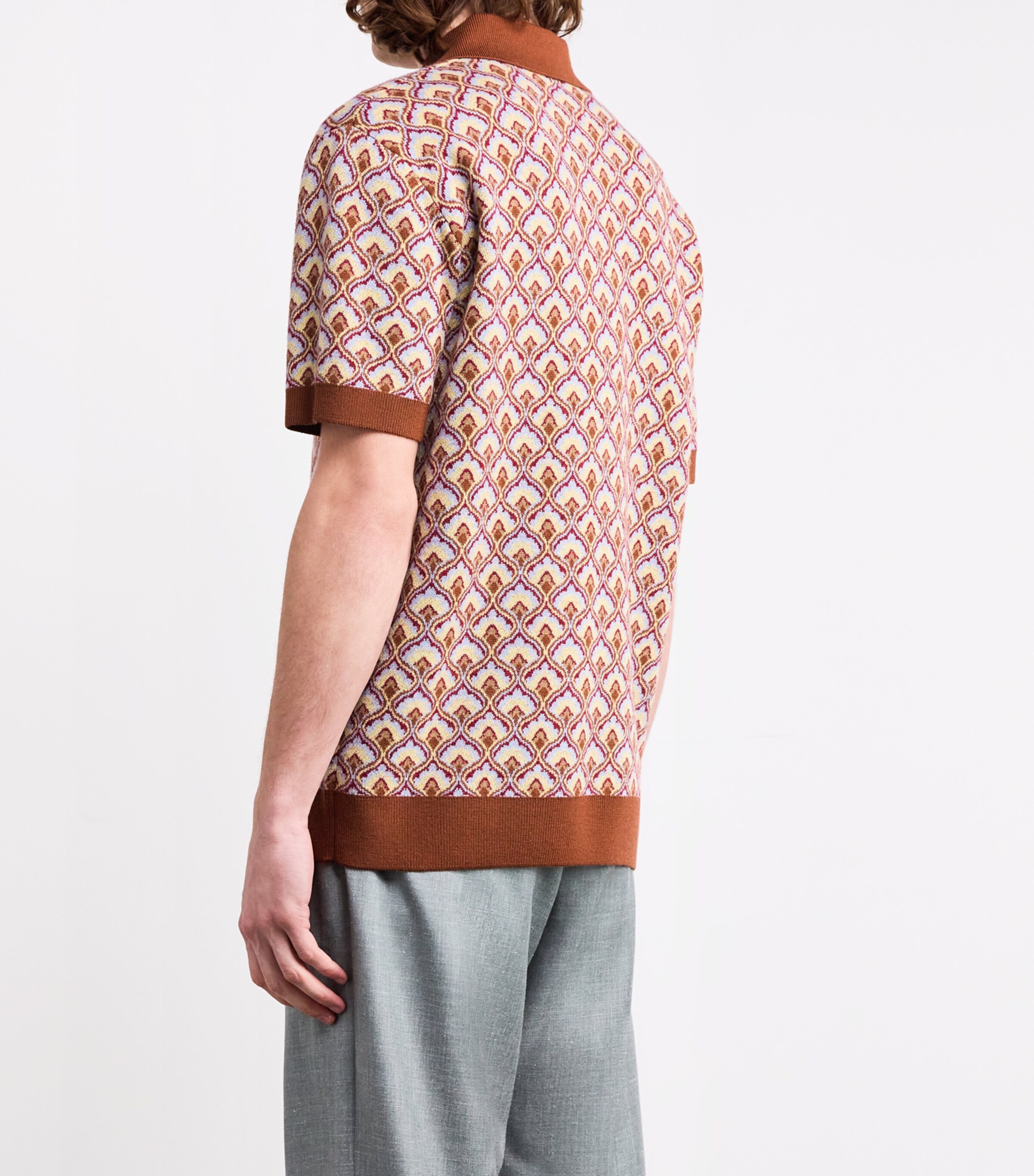 Wool Polo Shirt MULTICOLOUR Image 4