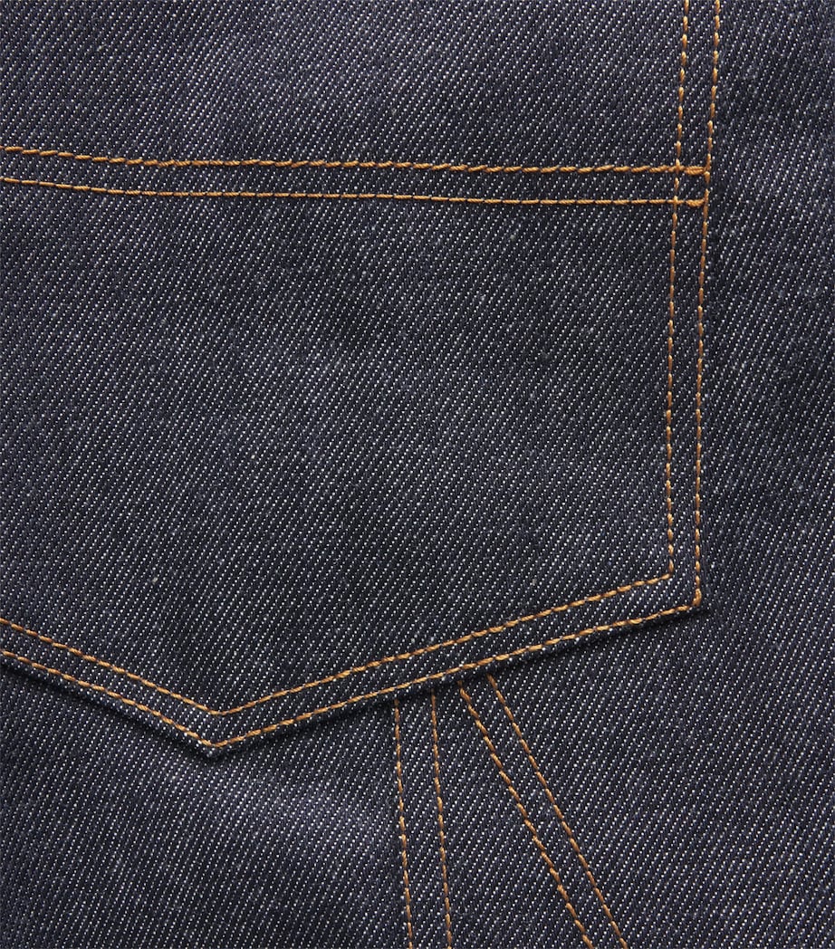 Altuzarra Womens Mills Straight Jeans Indigo Image 6