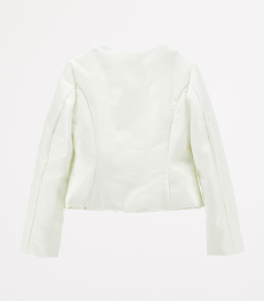 Frill-Trim Padded Jacket (2-16 Years) PANNA Image 2