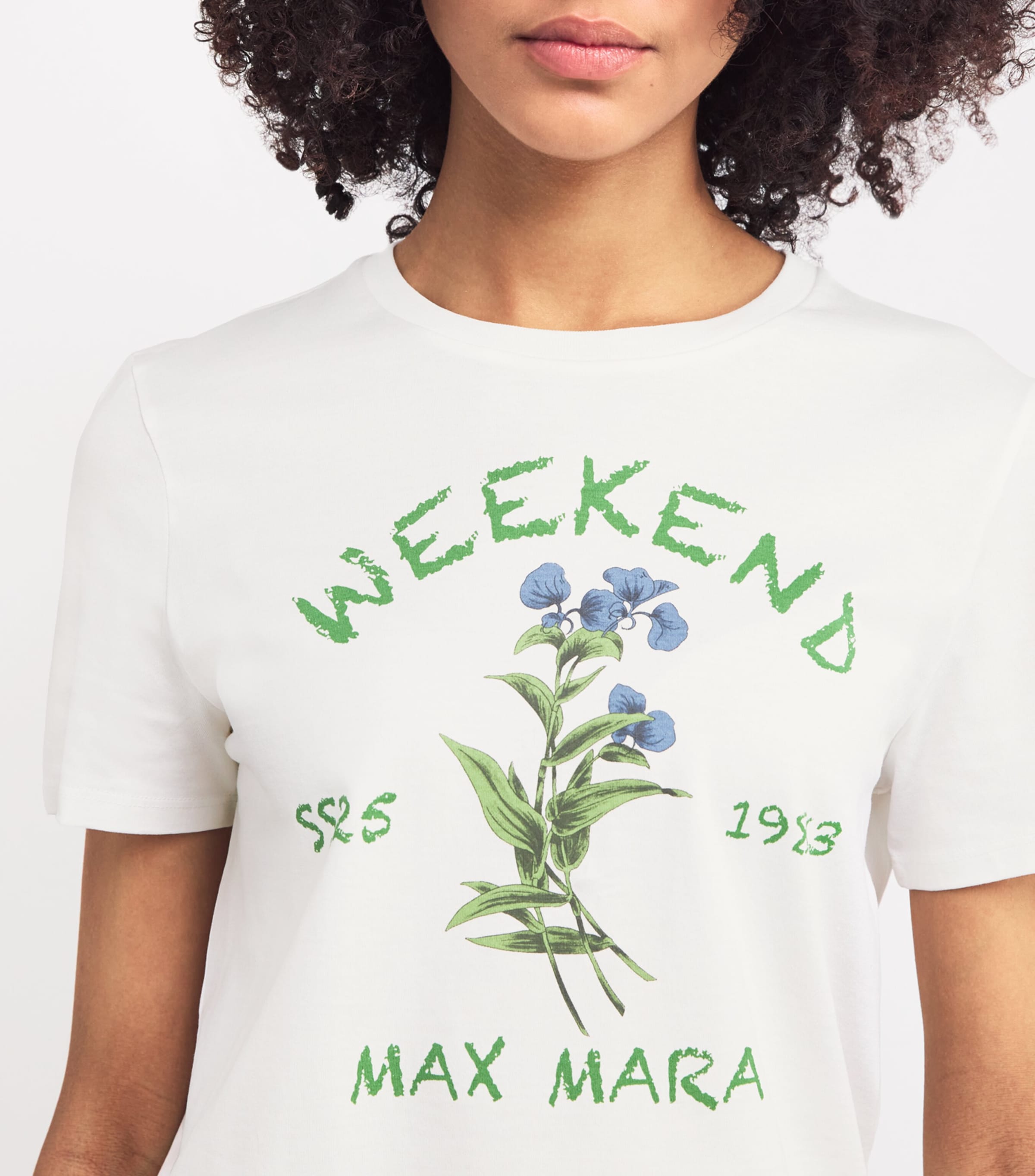 Tシャツ・カットソー MAX MARA Acacia cotton t-shirt with breast pocket Black t shirt | Max Mara