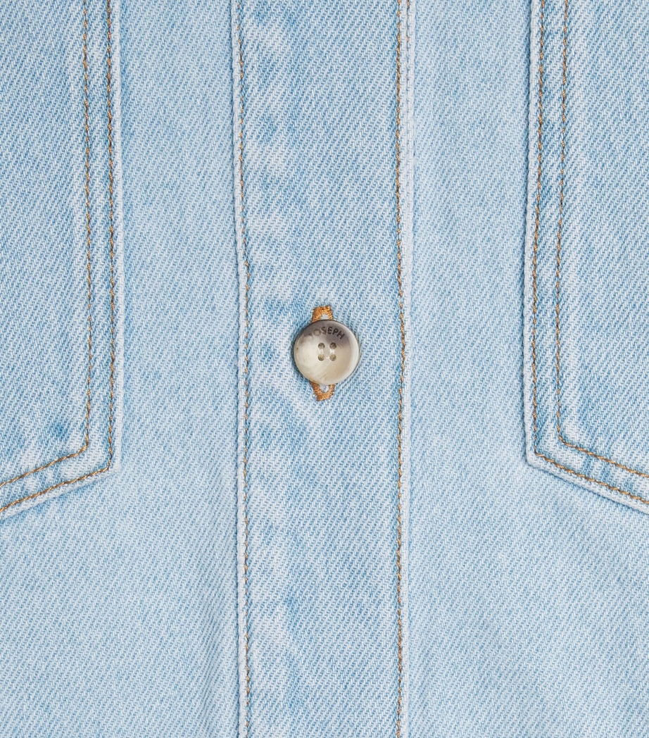 Joseph Womens Denim Idar Shirt Ice Blue Image 6