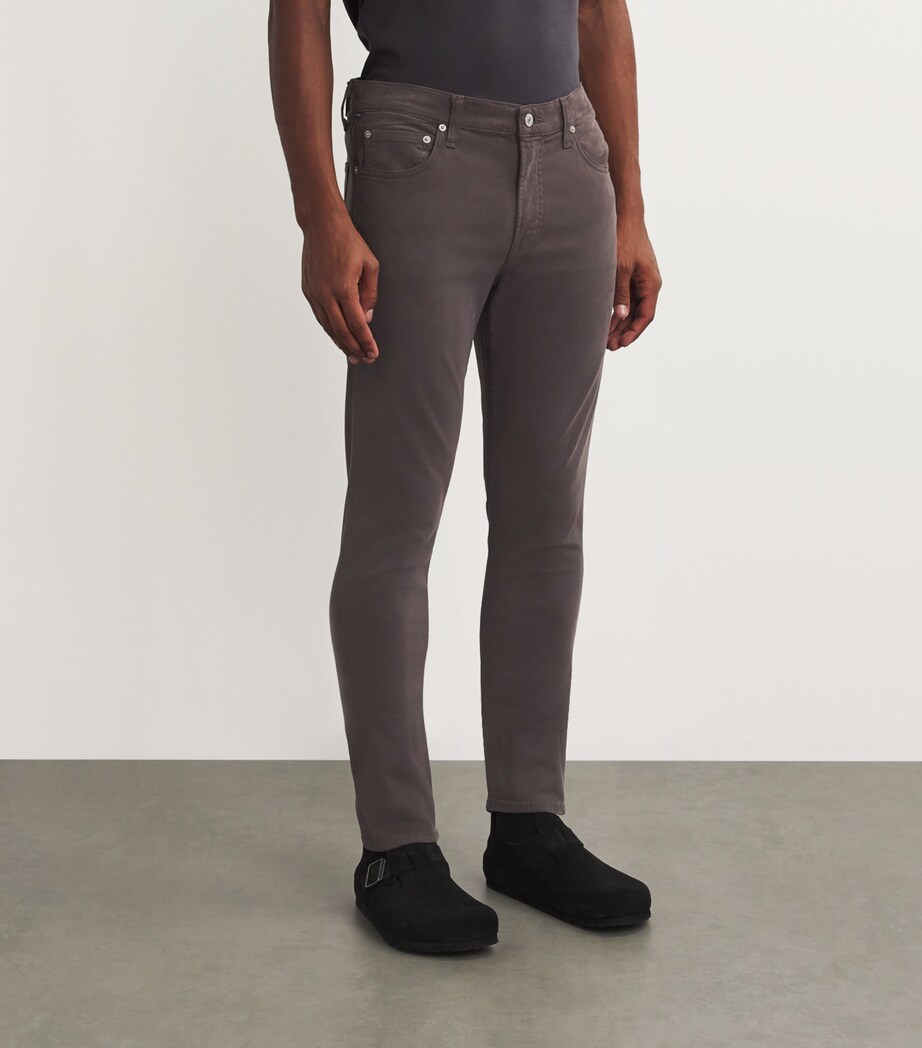 Citizens of Humanity Mens London Tapered Slim Jeans Gravel Image 3
